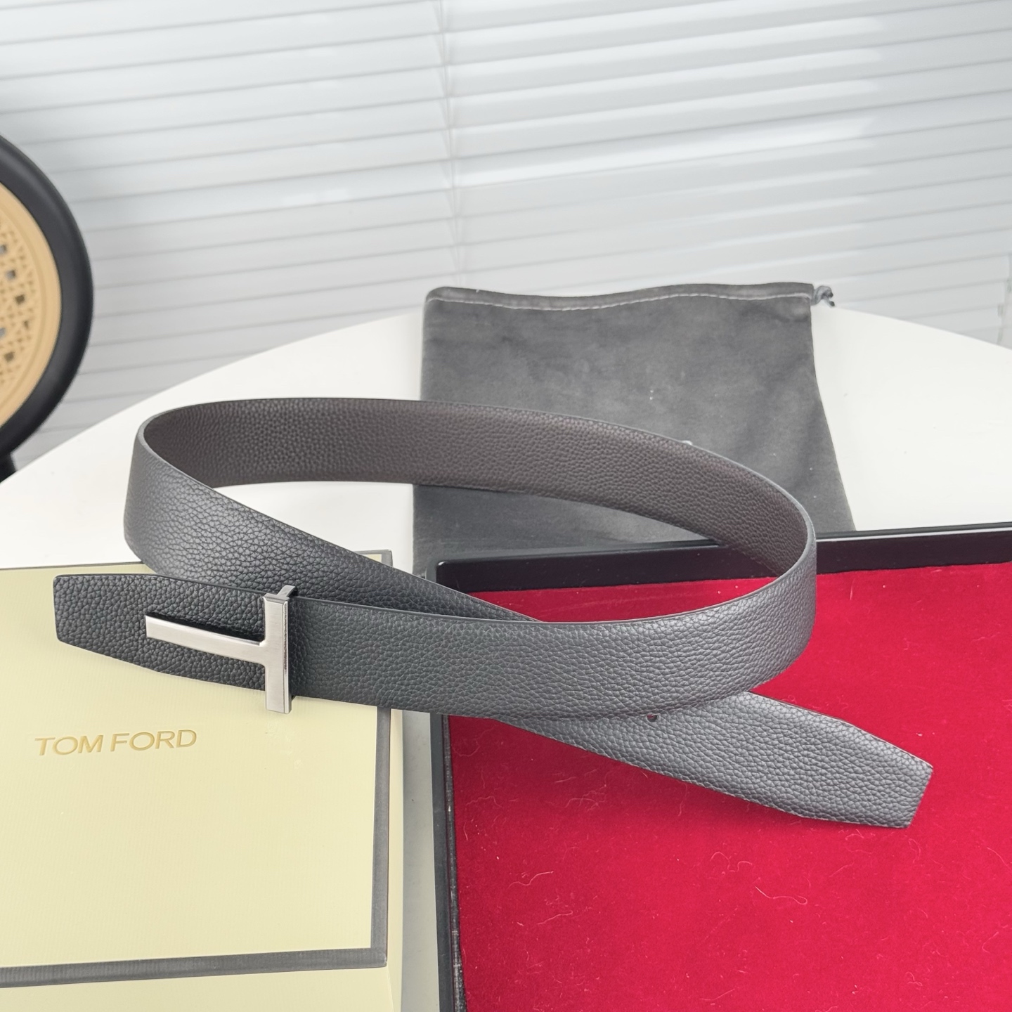 Tom Ford Male Basic Belt Cow Leather 14515-m