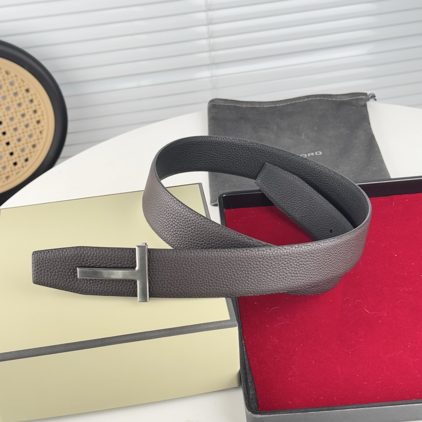 Tom Ford Male Basic Belt Cow Leather 14515-m