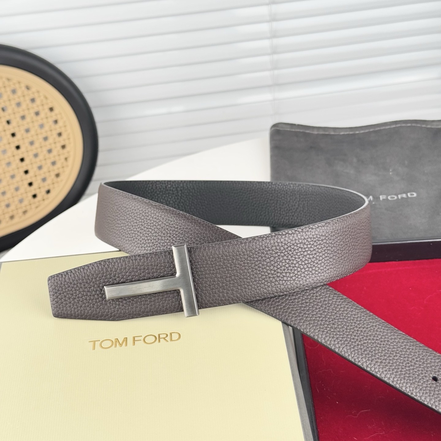 Tom Ford Male Basic Belt Cow Leather 14515-m