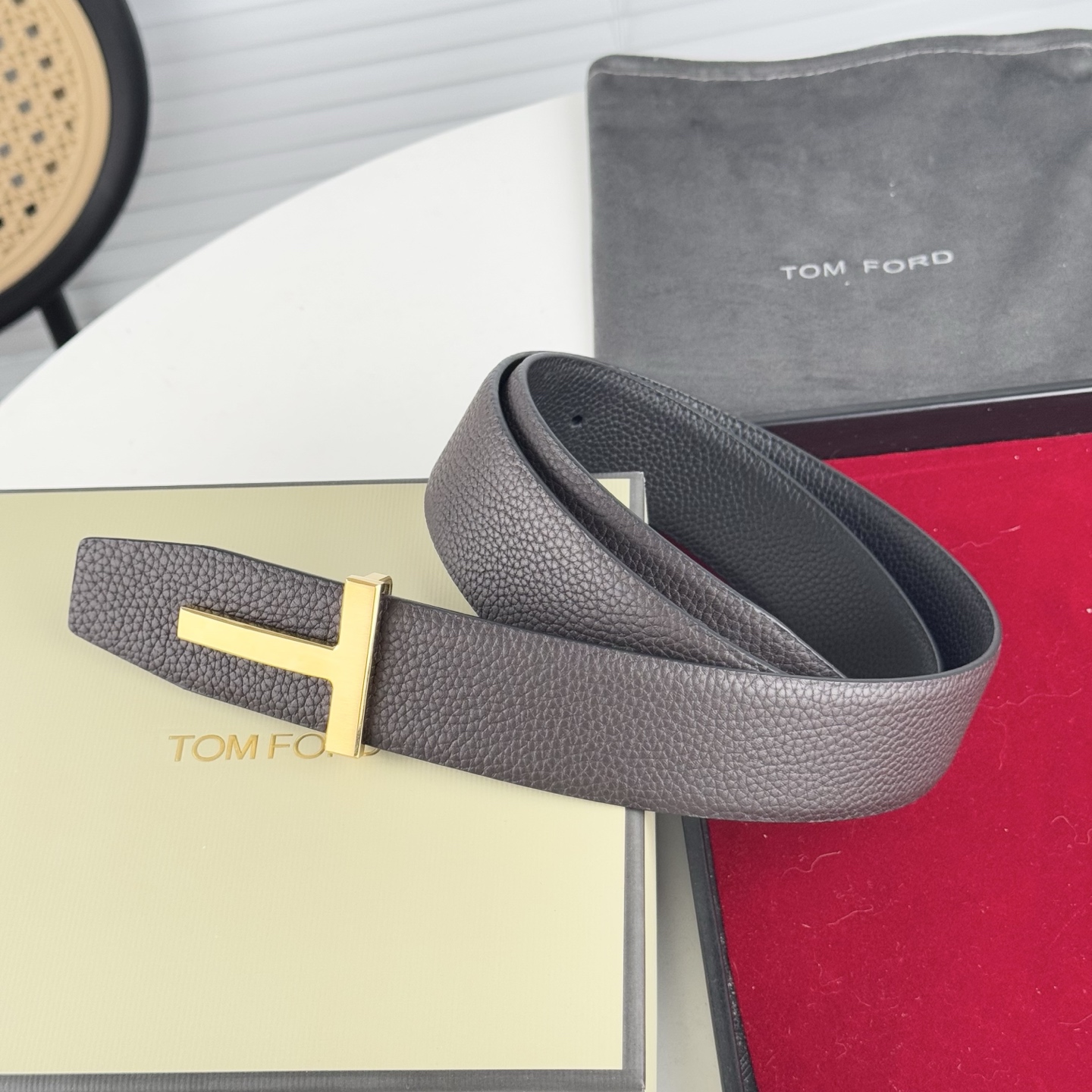 Tom Ford Male Basic Belt Cow Leather 14515-m