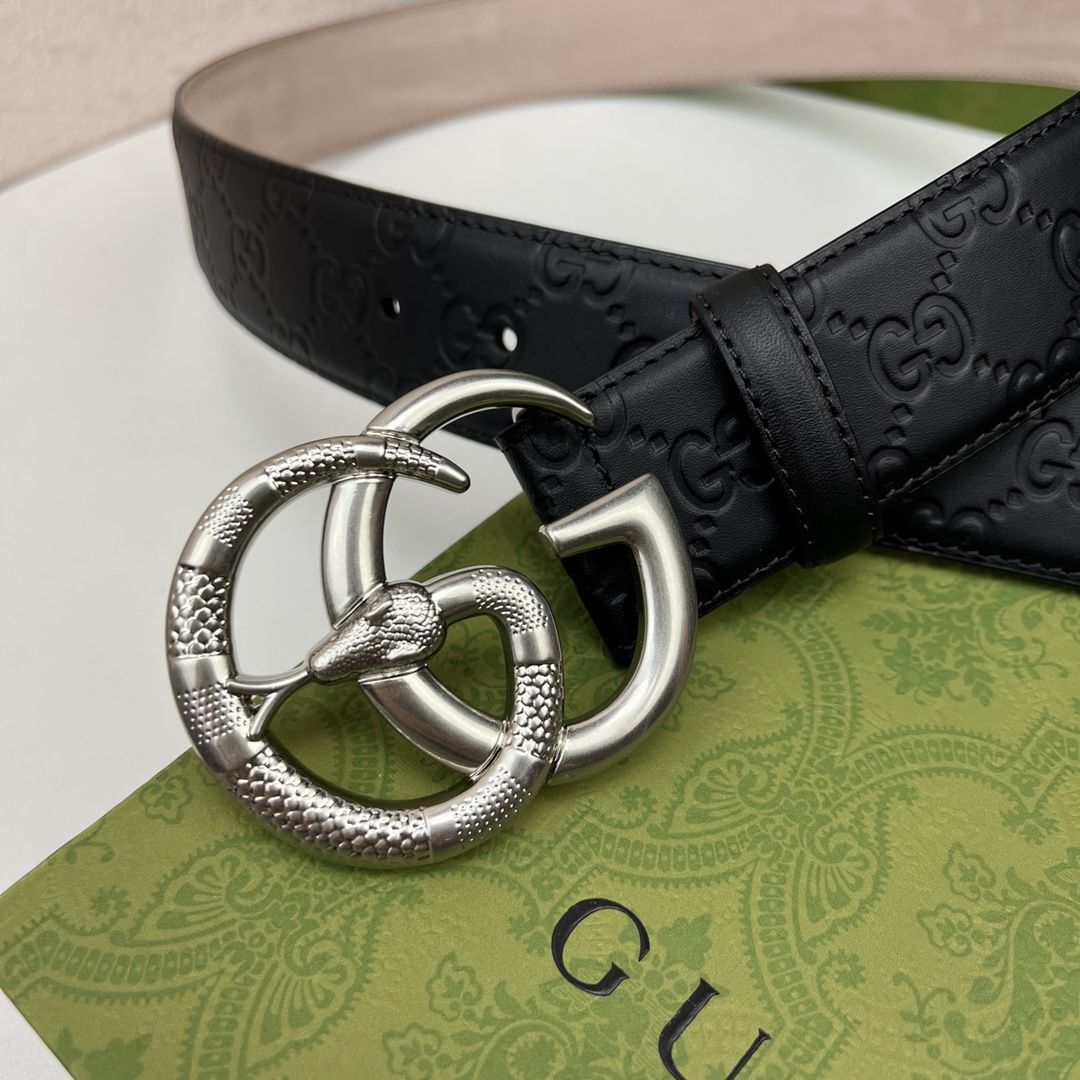 Gucci Basic Belt Cow Leather