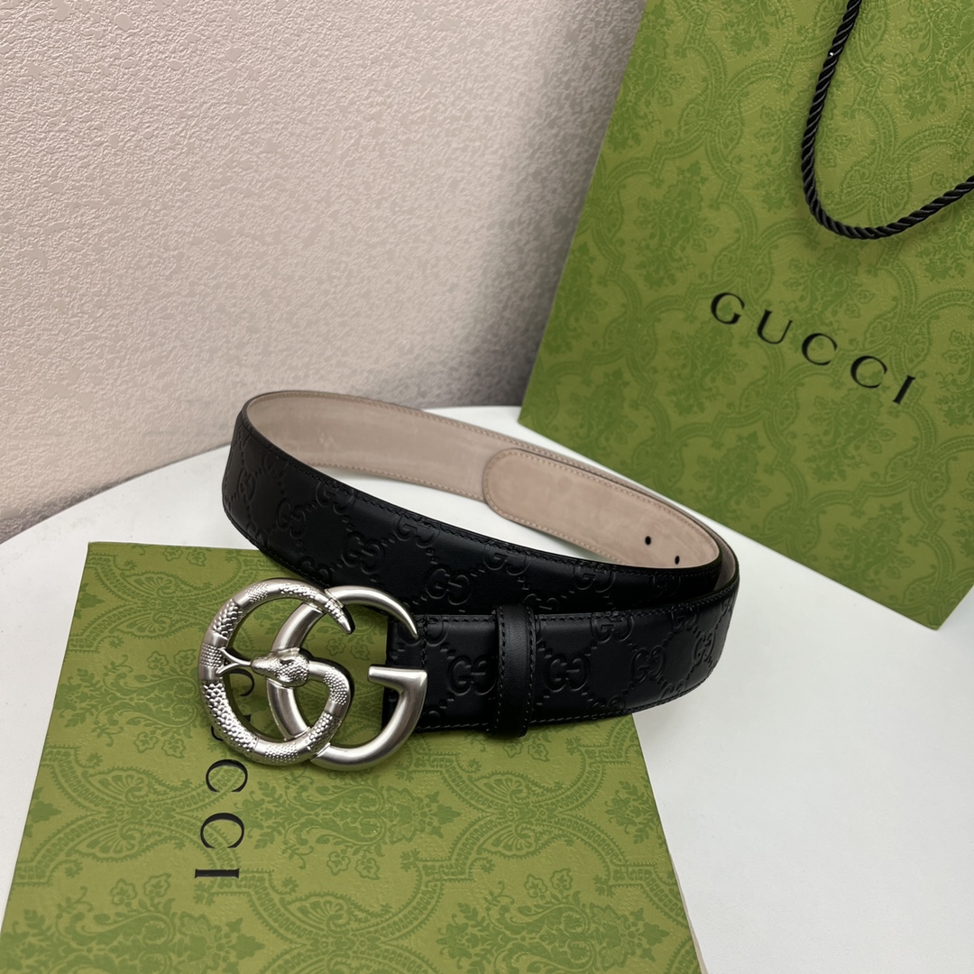 Gucci Basic Belt Cow Leather