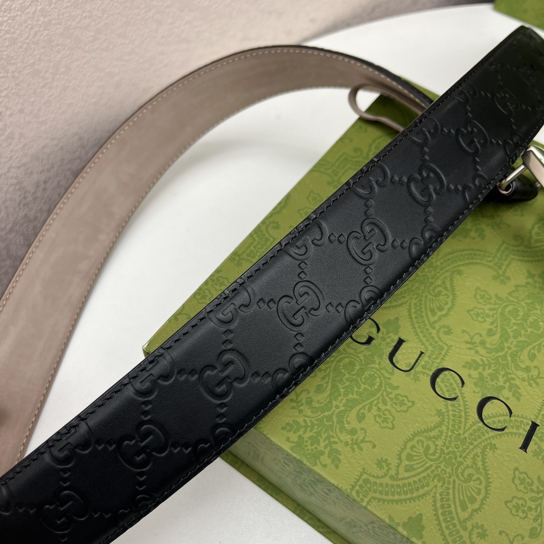 Gucci Basic Belt Cow Leather