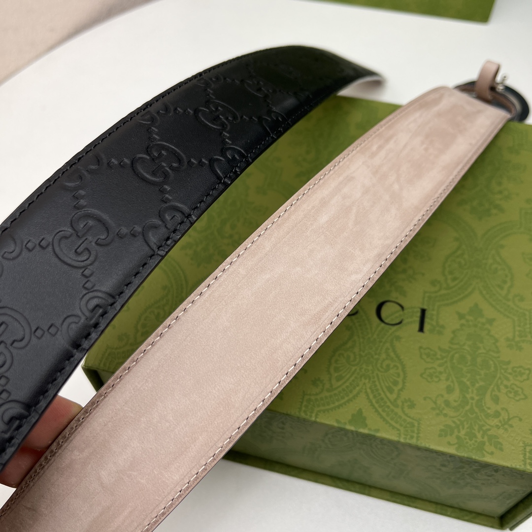 Gucci Basic Belt Cow Leather