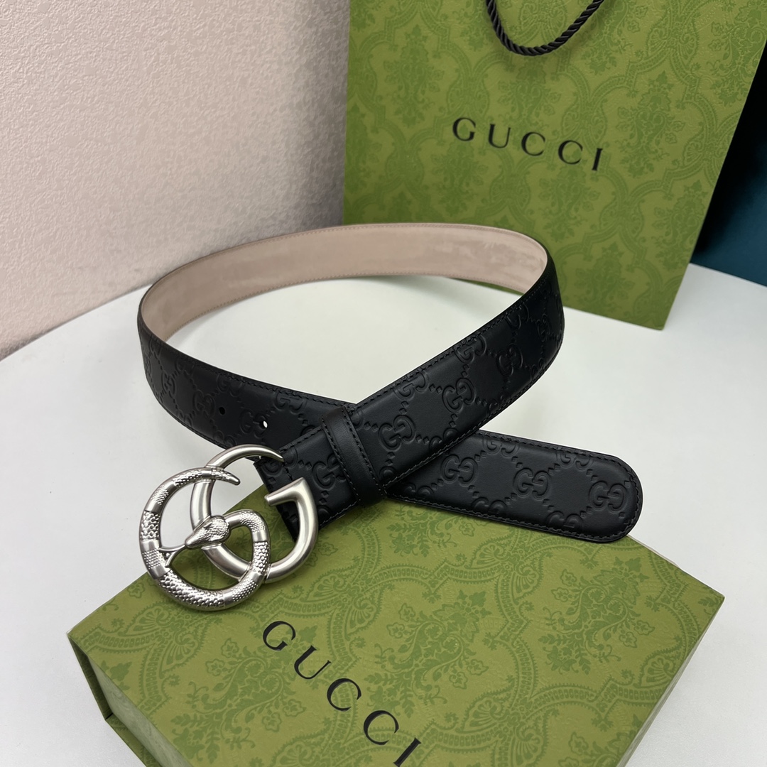 Gucci Basic Belt Cow Leather
