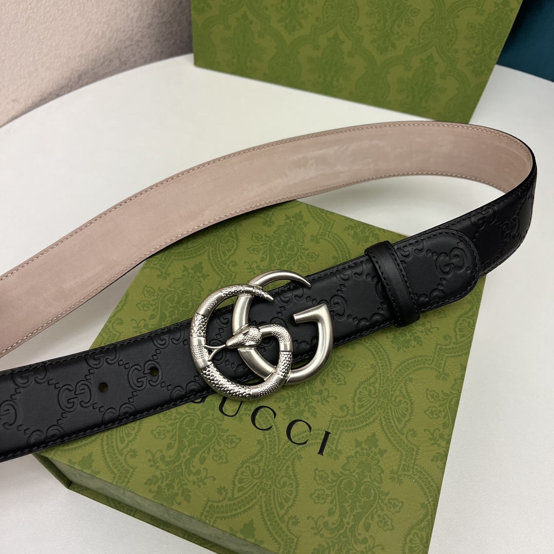 Gucci Basic Belt Cow Leather