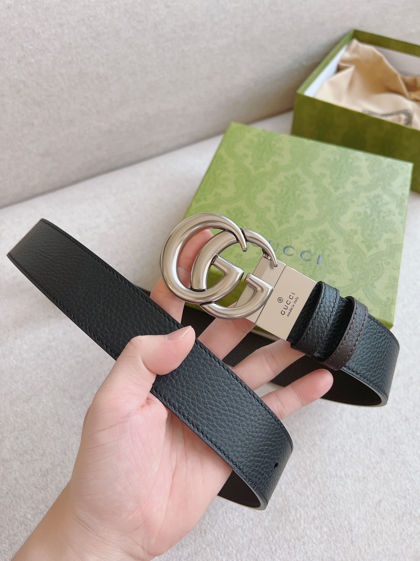 Gucci Basic Belt 37mm-m