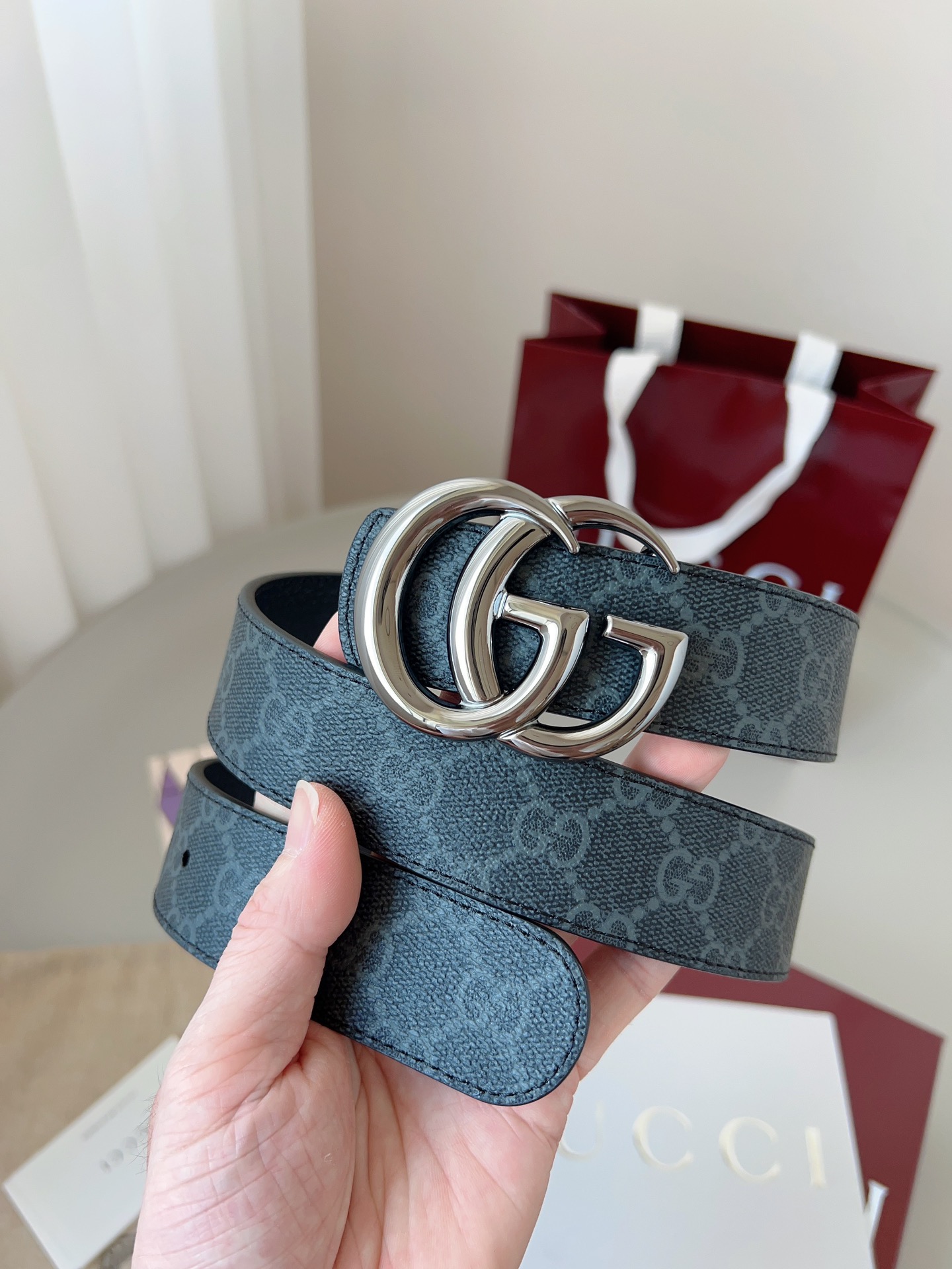 Gucci Basic Belt Narrow Width