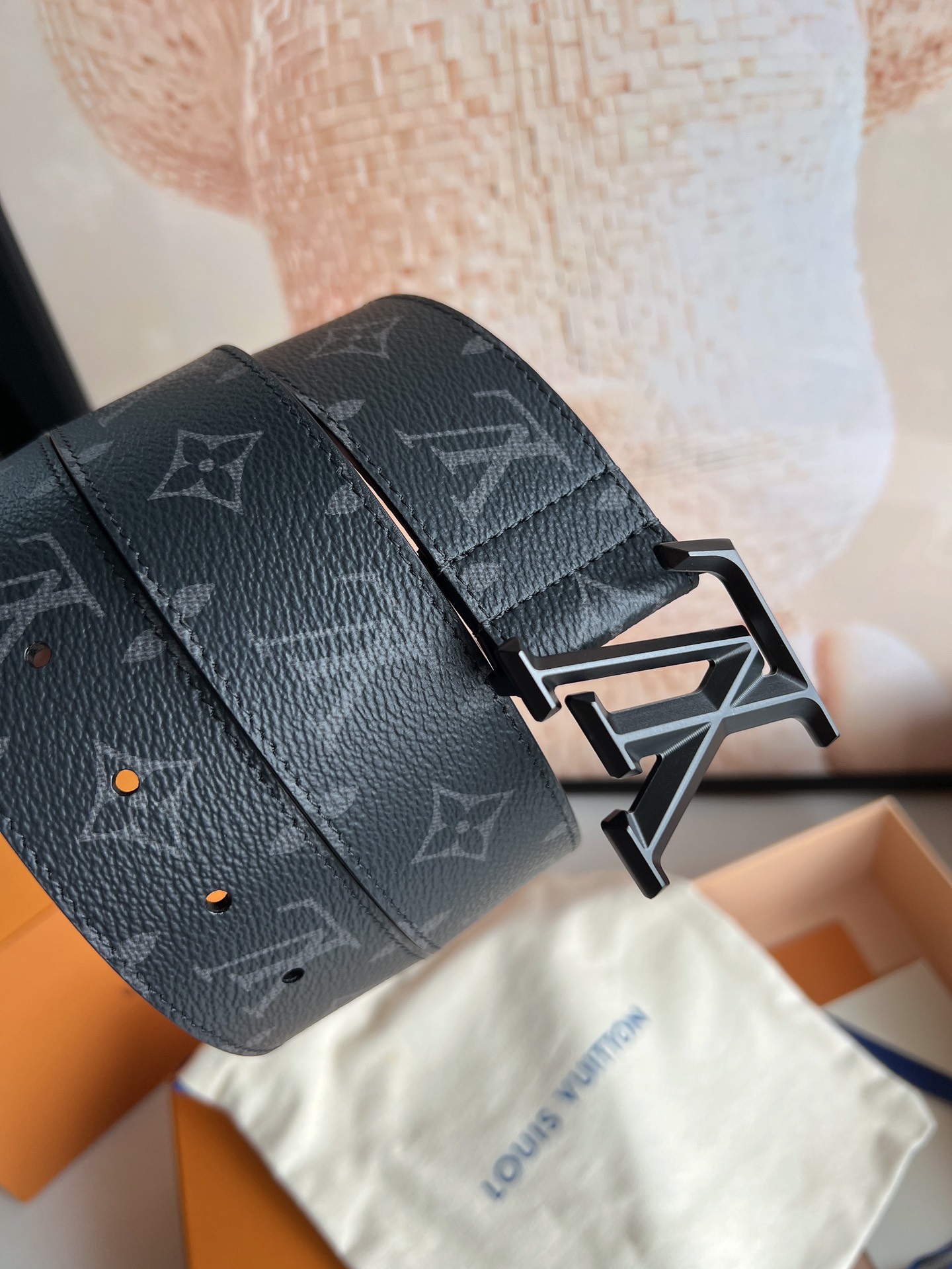 Louis Vuitton Basic Belt Cow Leather M-l