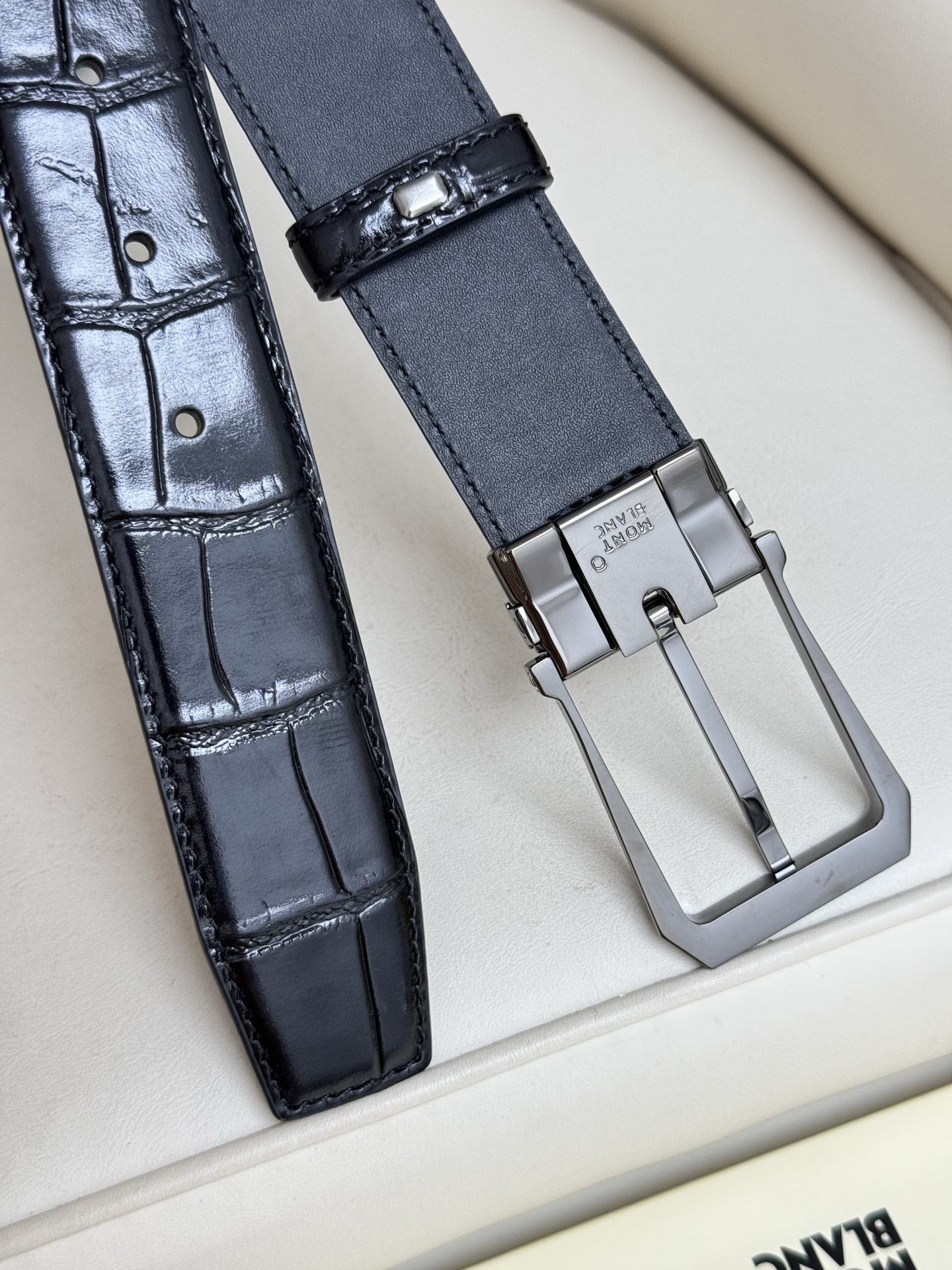 Montblanc Basic Belt Top Grain Leather M-l