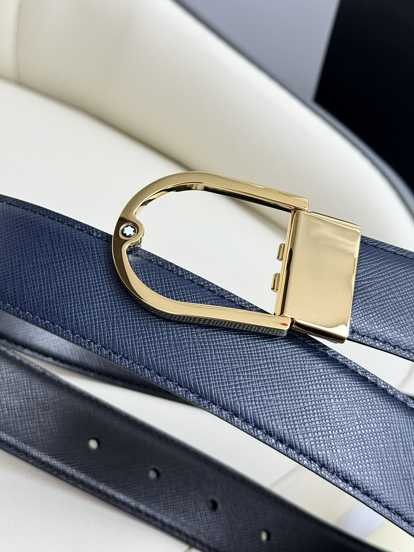 Montblanc Basic Belt Top Grain Leather M-l