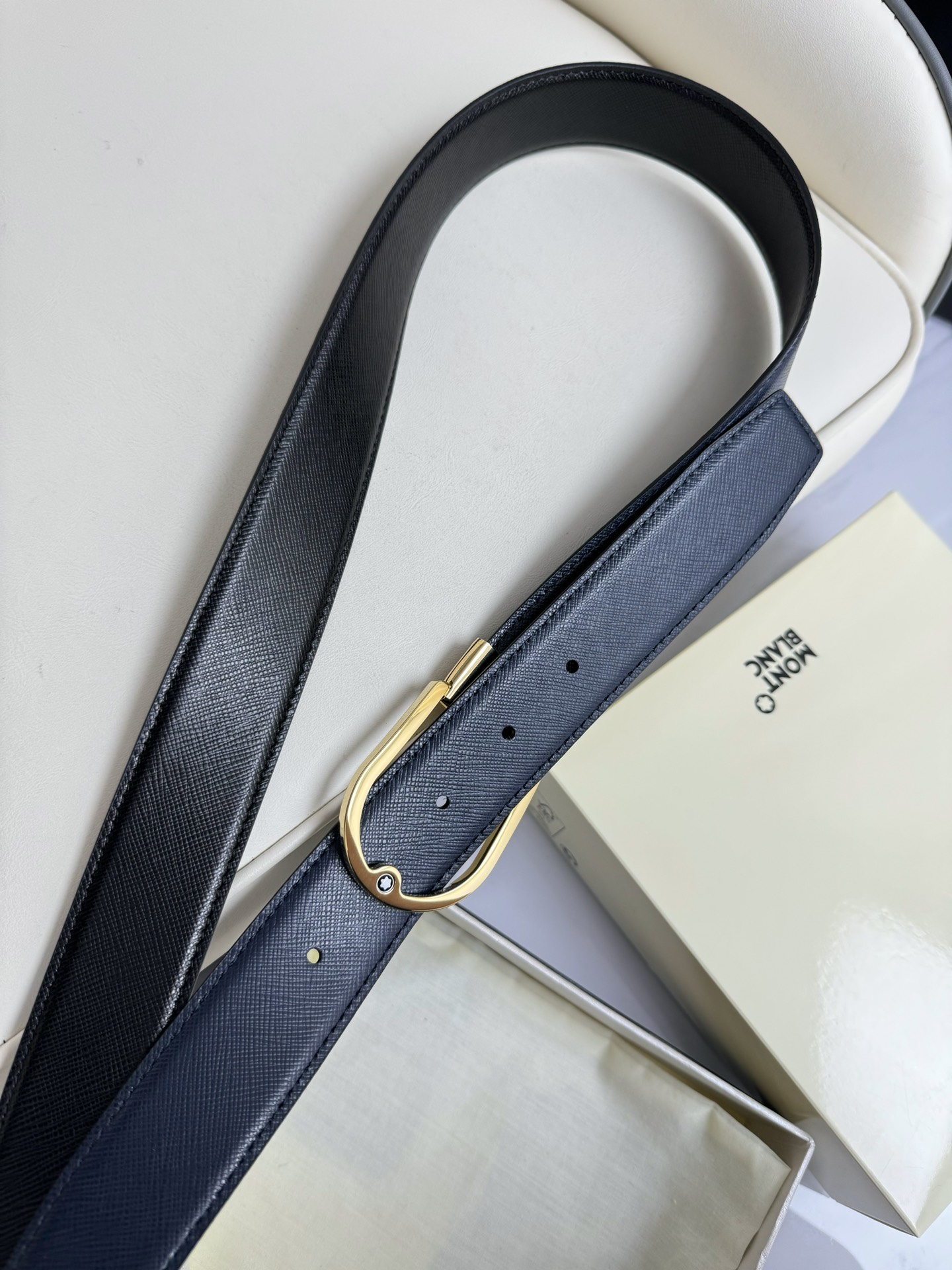 Montblanc Basic Belt Top Grain Leather M-l