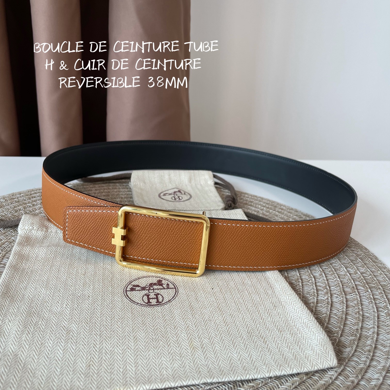 Hermès Basic Belt 38mm-s-m-l