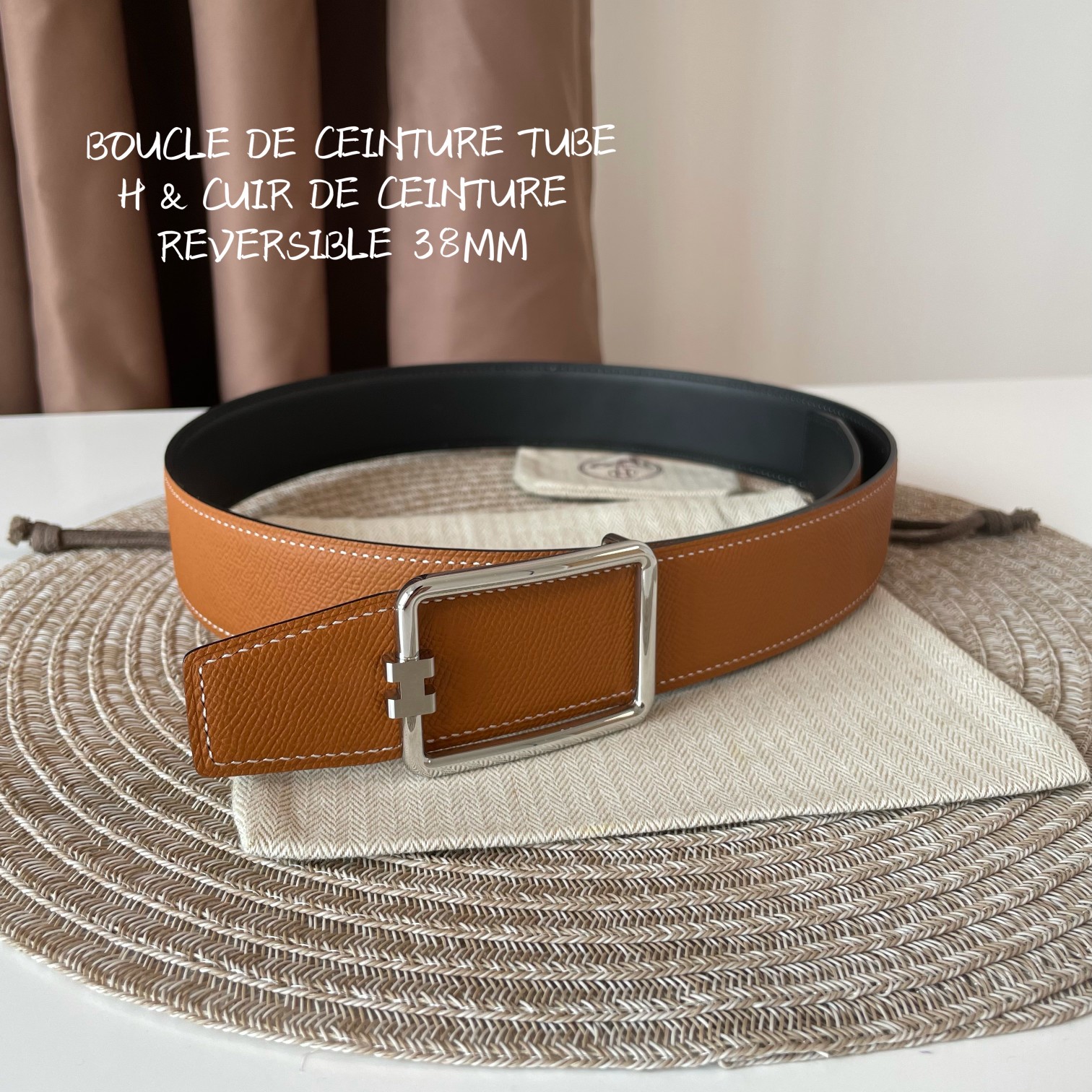 Hermès Basic Belt 38mm-s-m-l