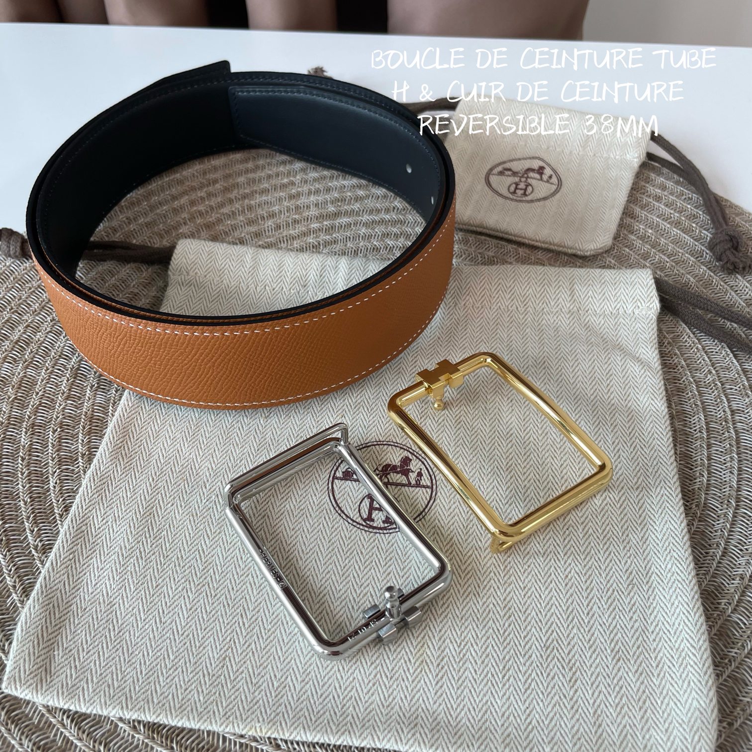 Hermès Basic Belt 38mm-s-m-l