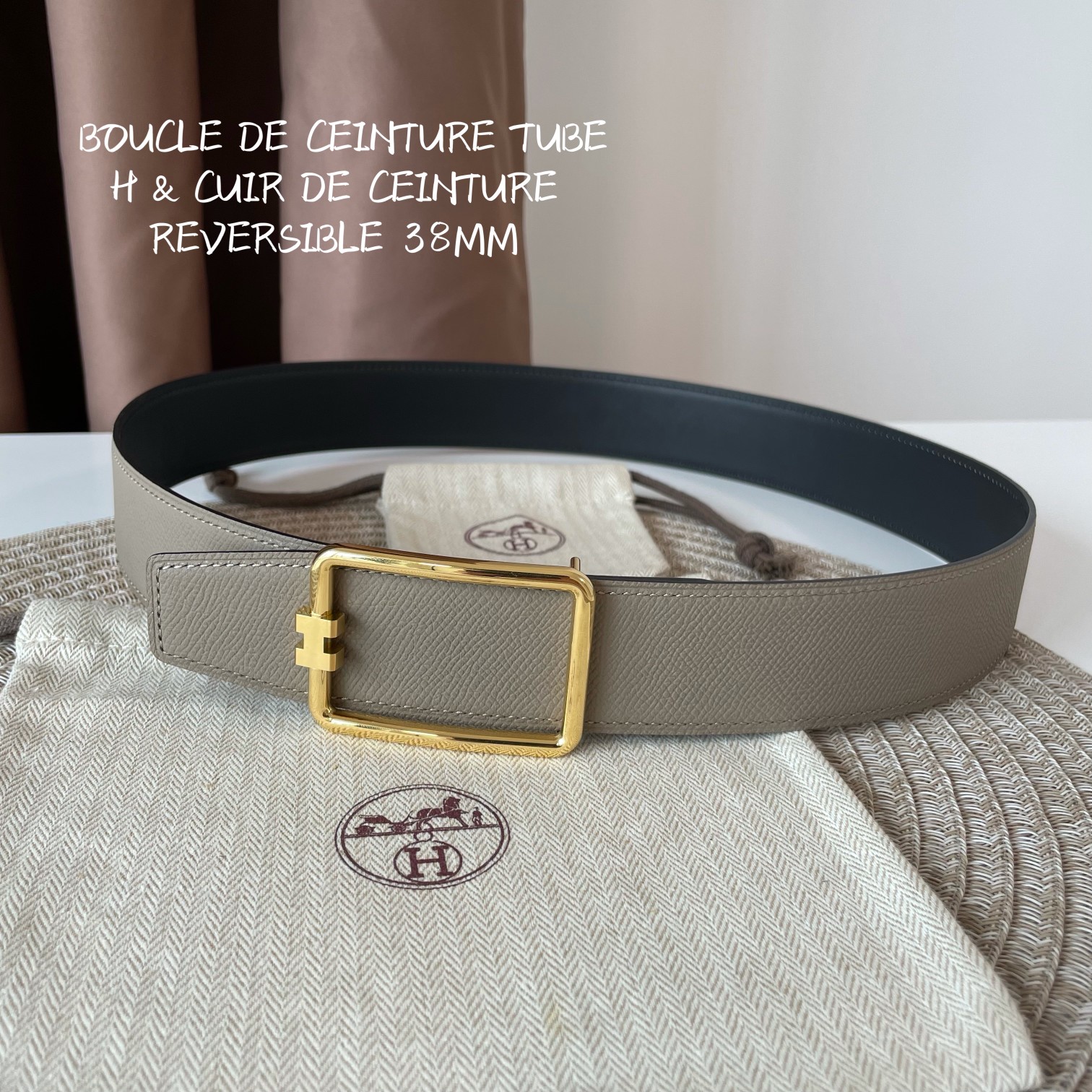 Hermès Basic Belt 38mm-s-m-l