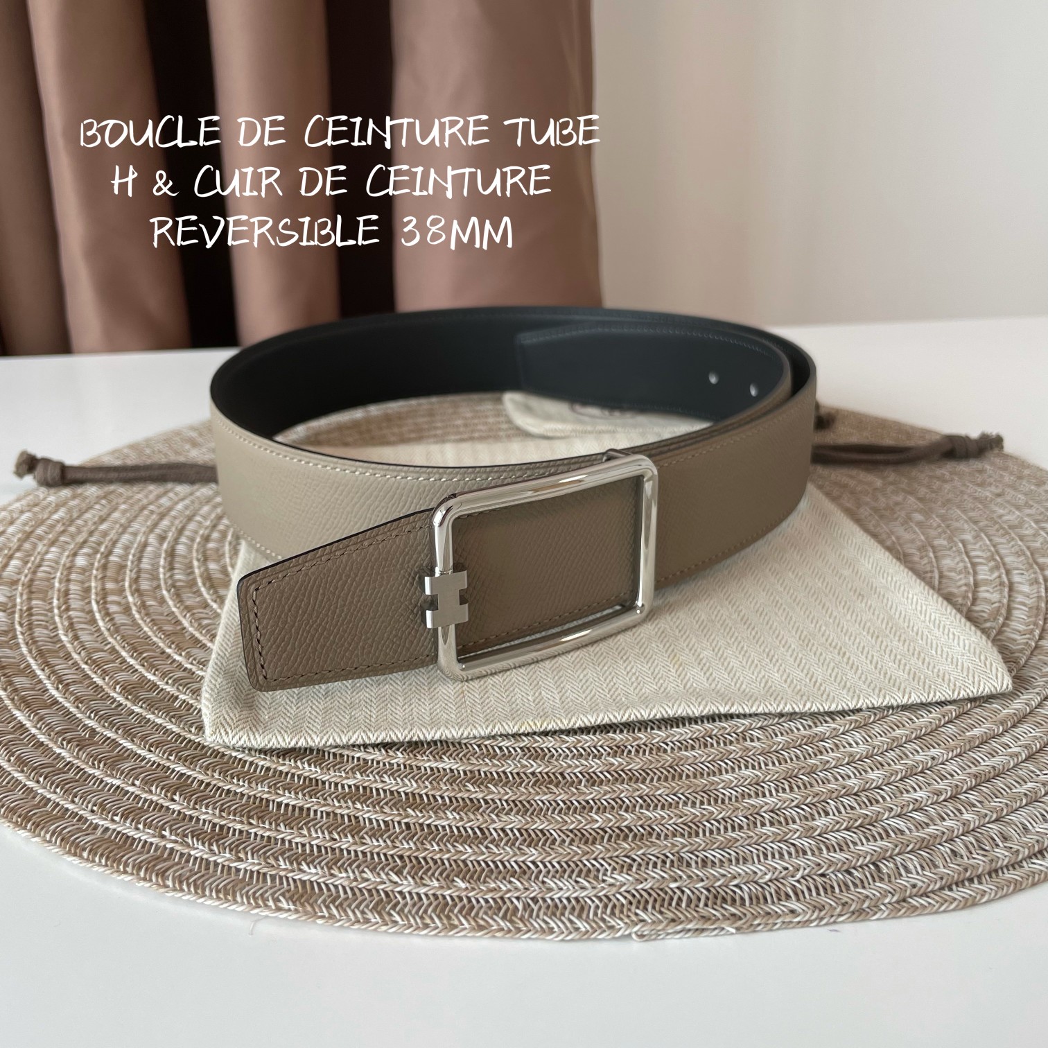 Hermès Basic Belt 38mm-s-m-l