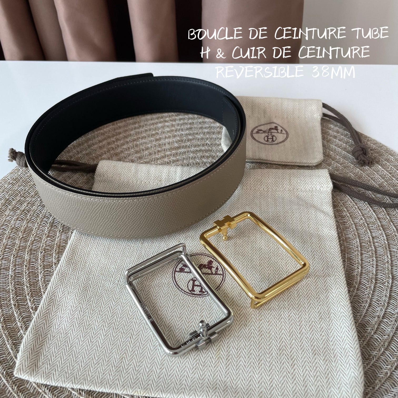 Hermès Basic Belt 38mm-s-m-l