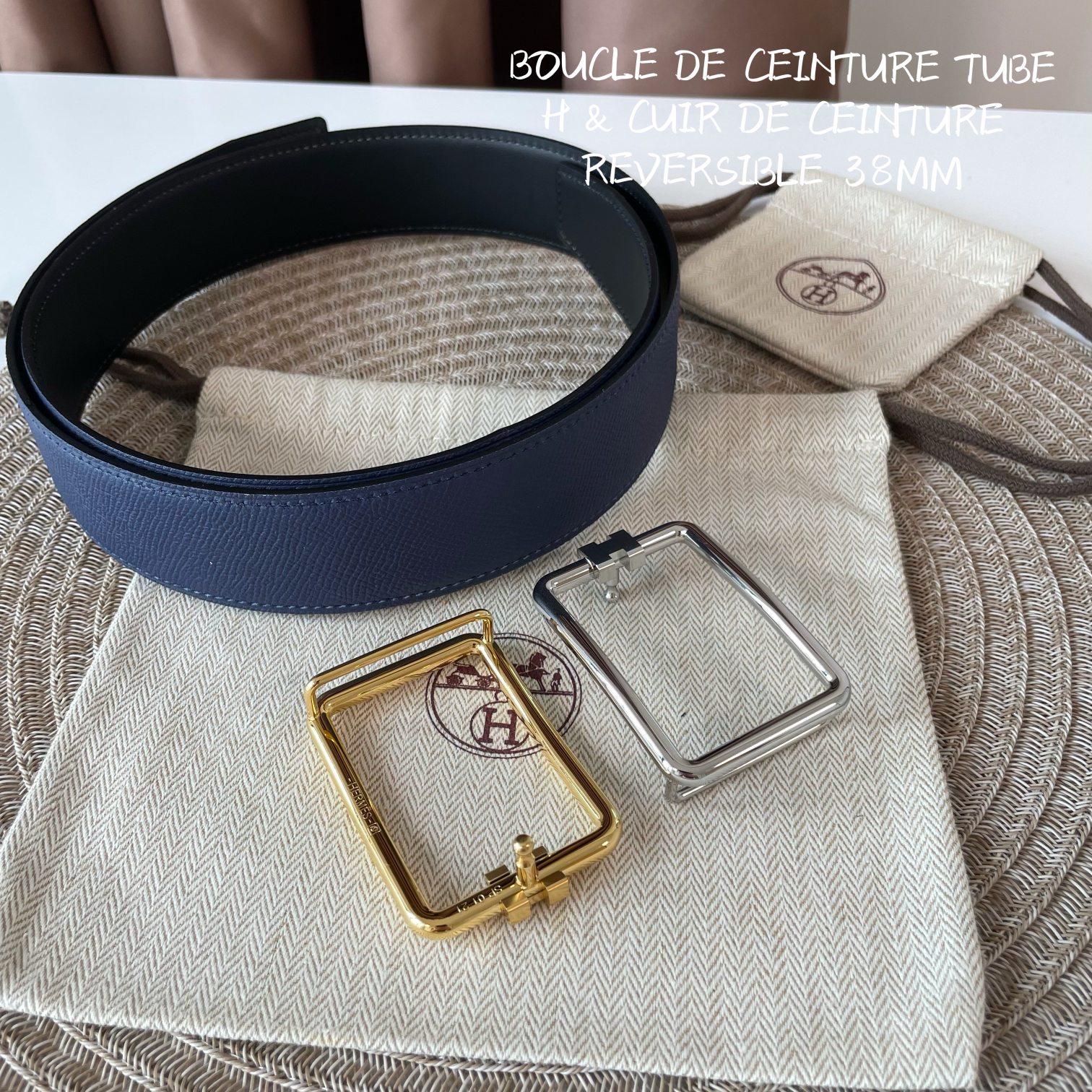 Hermès Basic Belt 38mm-s-m-l