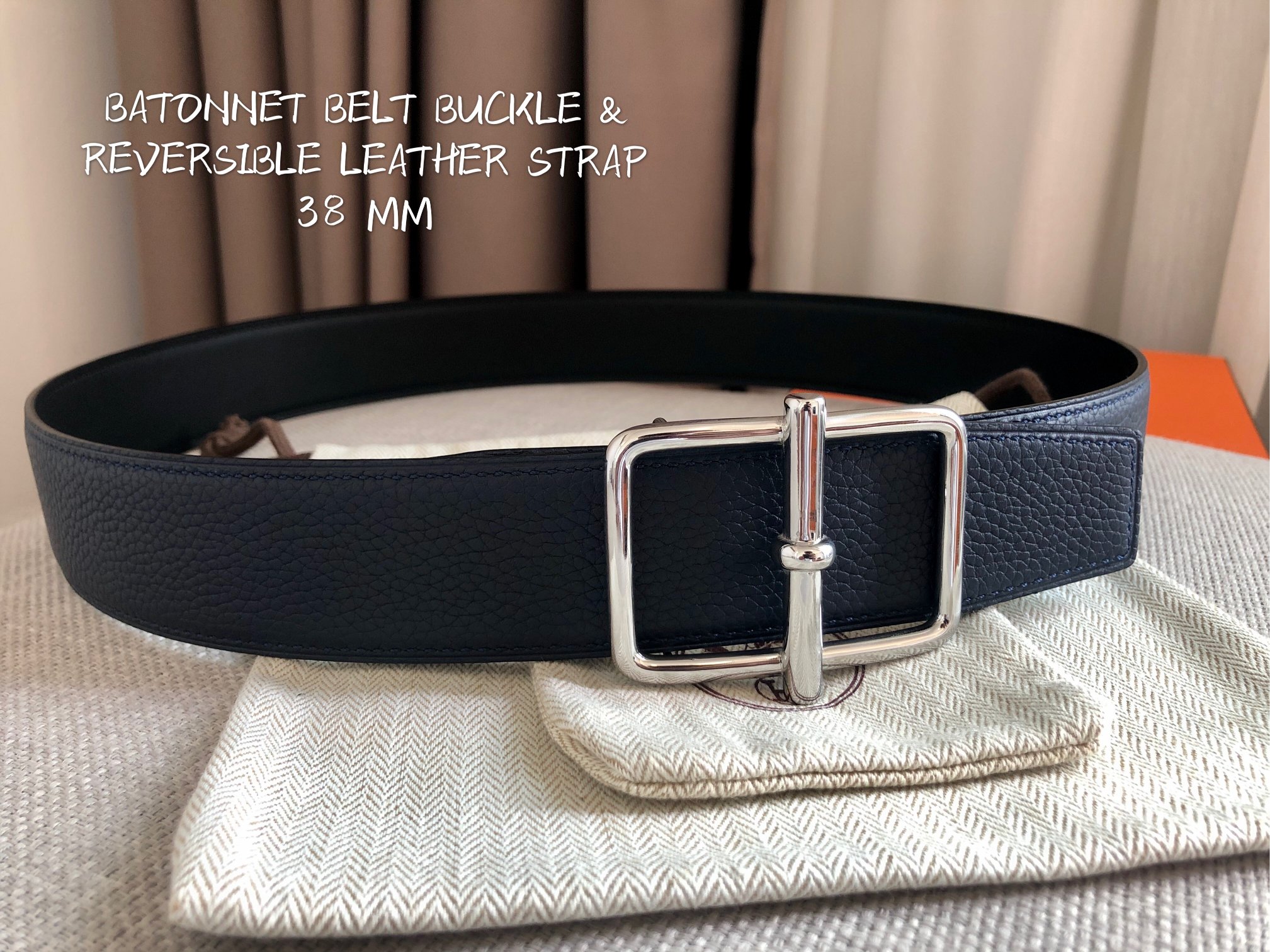 Hermès Basic Belt 38mm-s-m-l