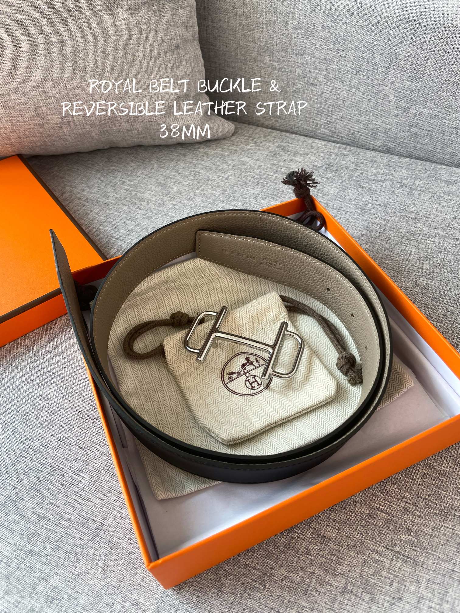 Hermès Basic Belt 38mm-s-m-l