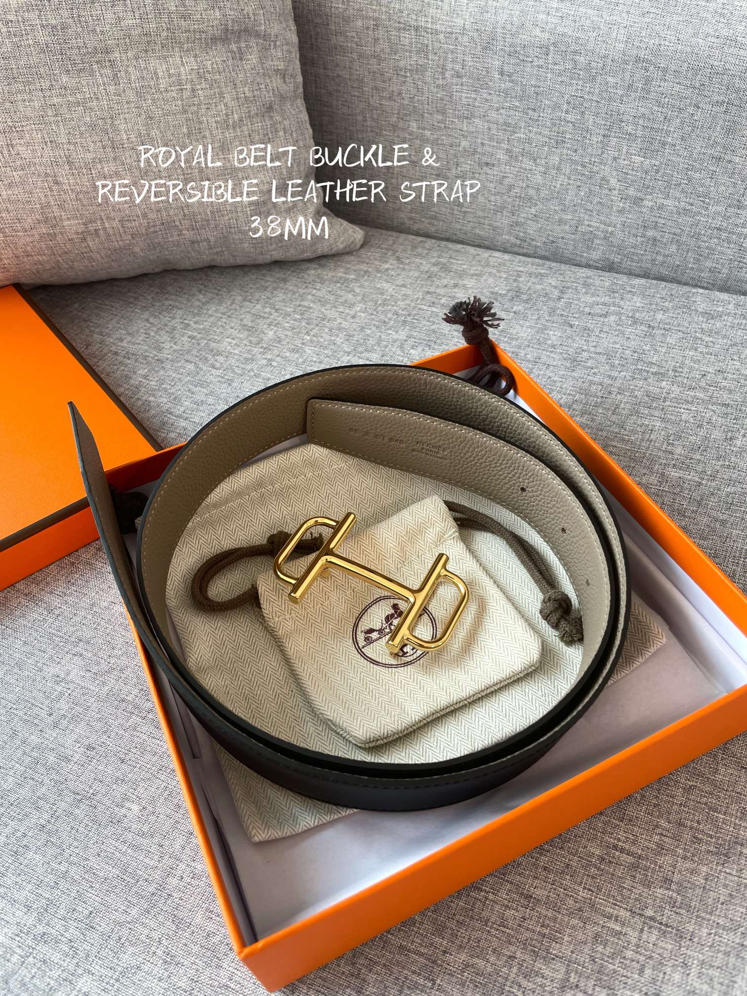 Hermès Basic Belt 38mm-s-m-l