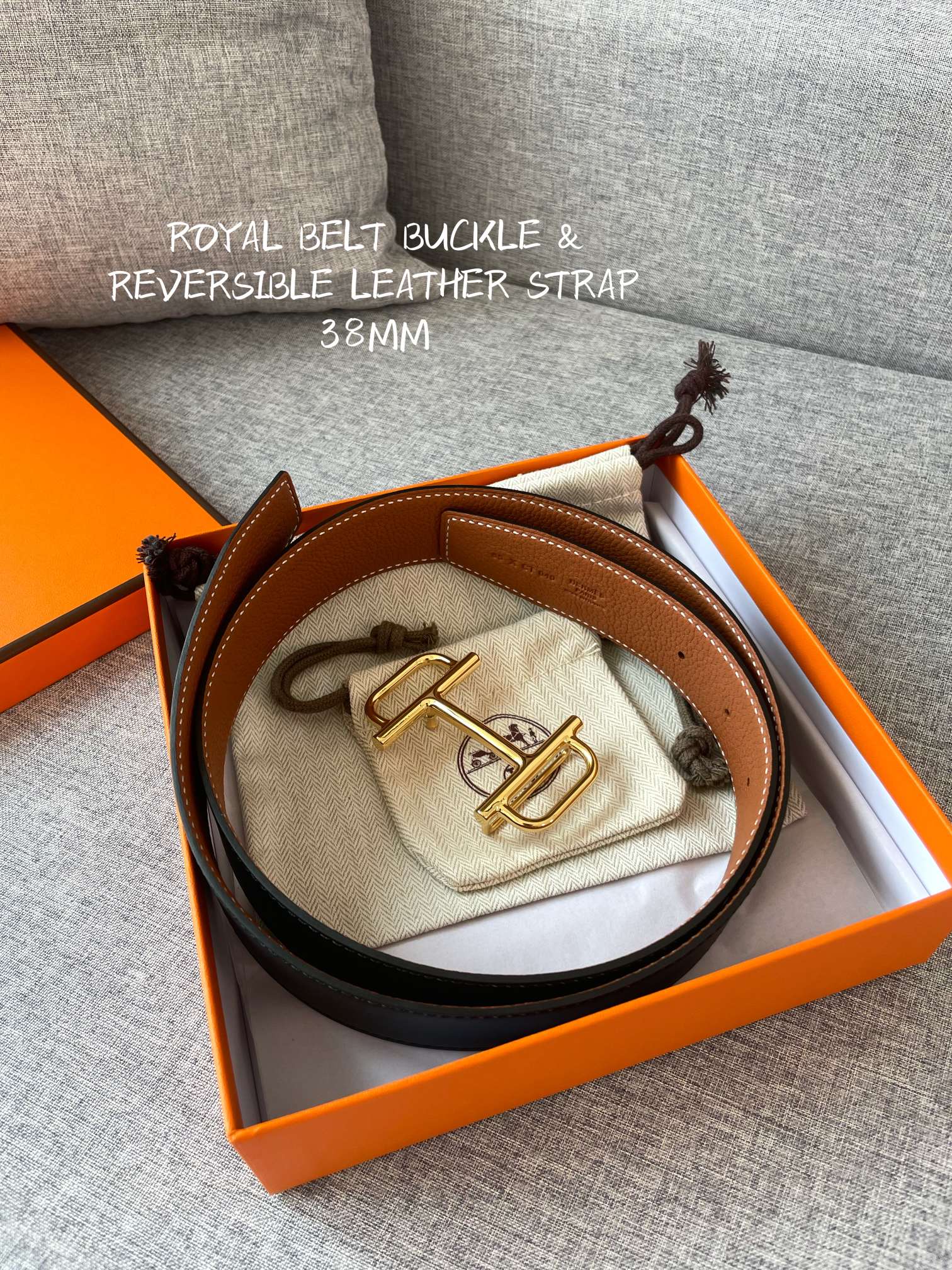 Hermès Basic Belt 38mm-s-m-l