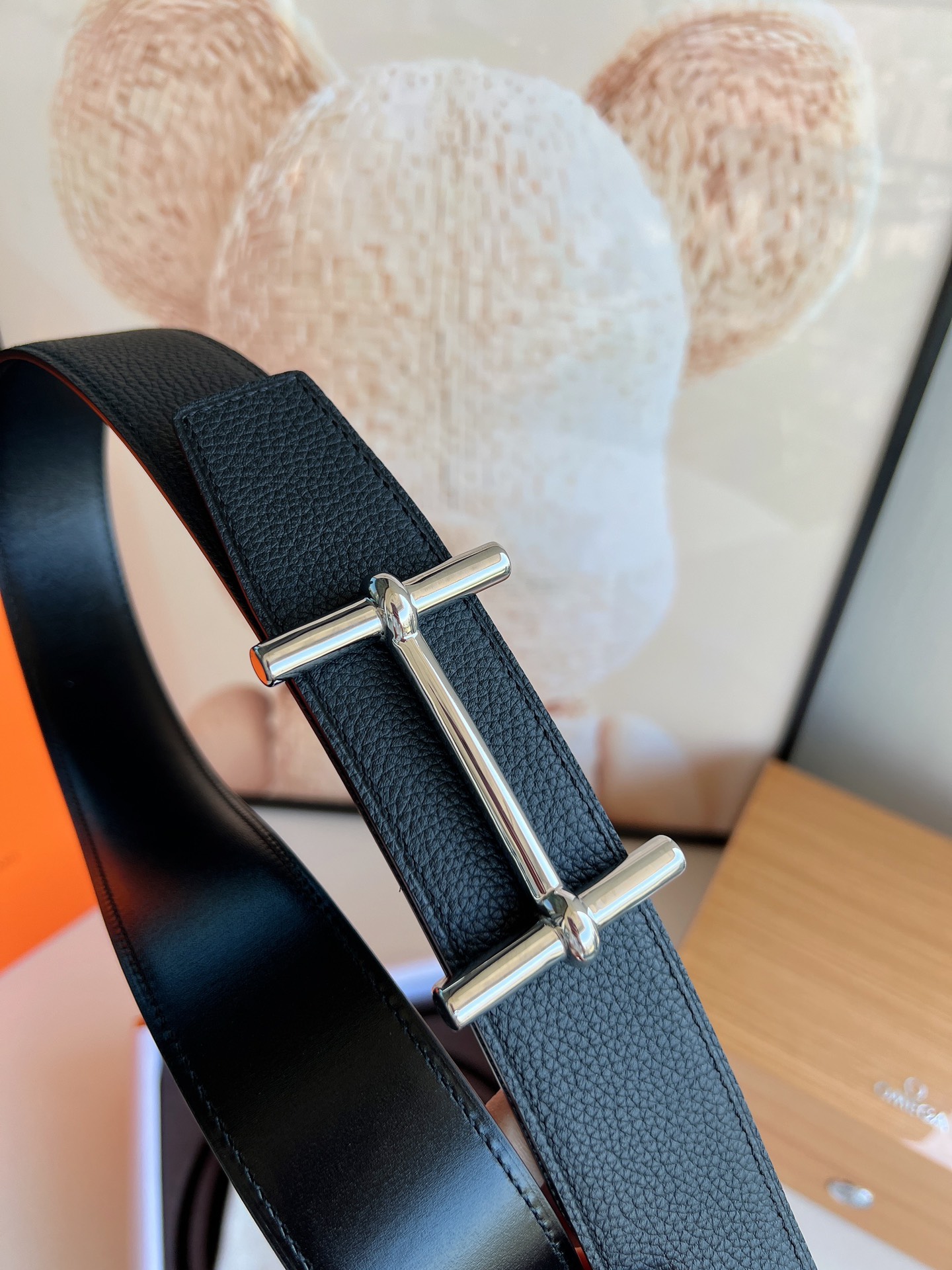 Hermès Male Basic Belt S-m