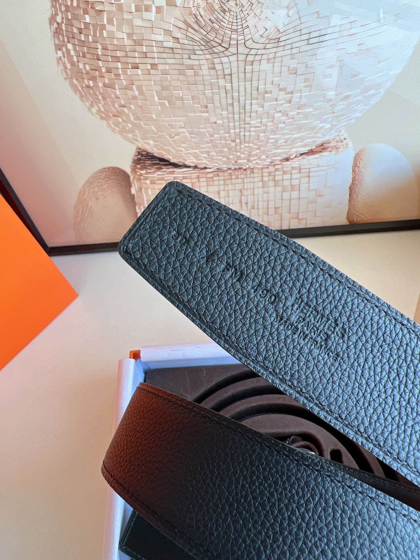 Hermès Male Basic Belt S-m