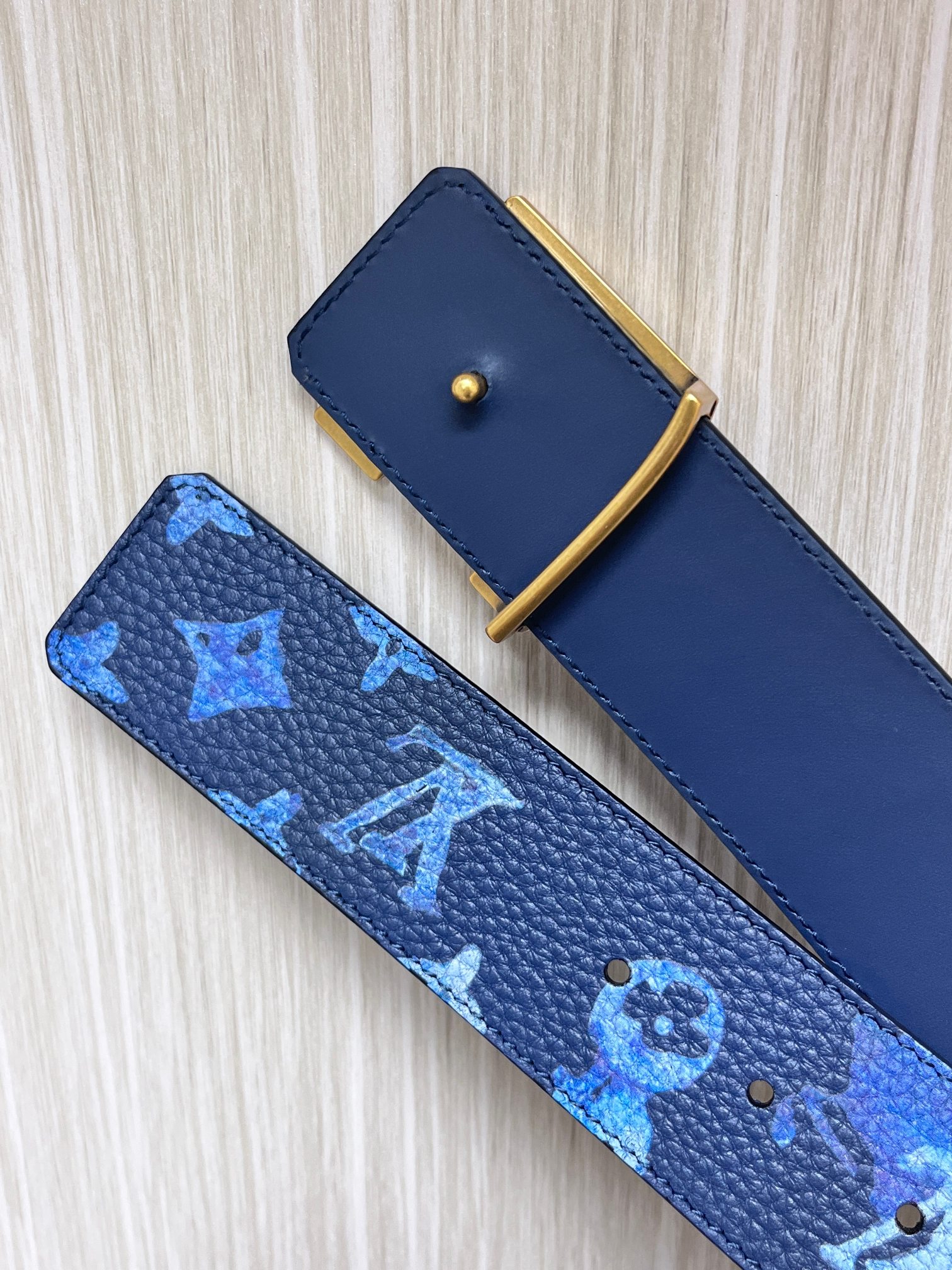 Louis Vuitton Basic Belt Cow Leather M