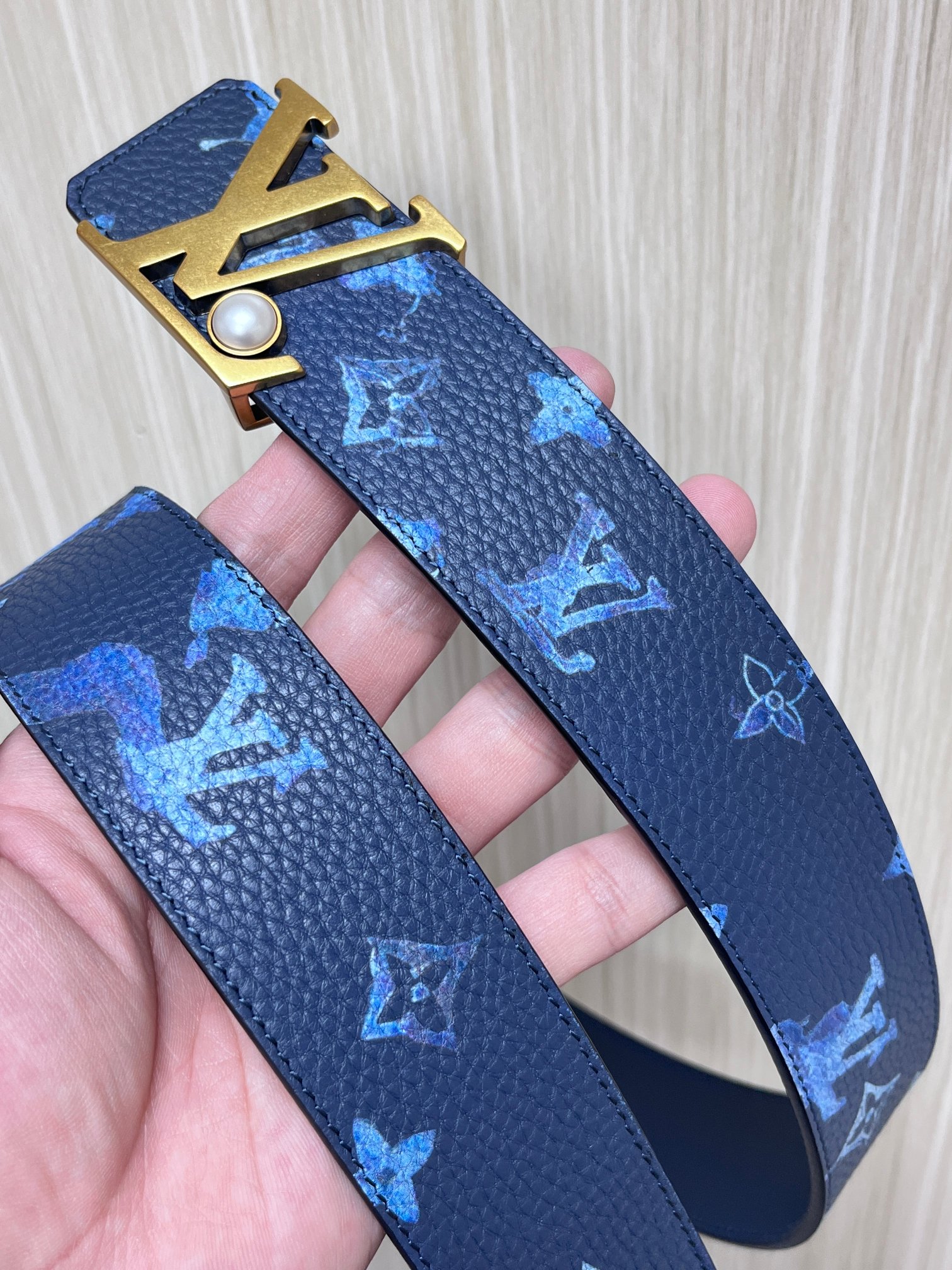 Louis Vuitton Basic Belt Cow Leather M