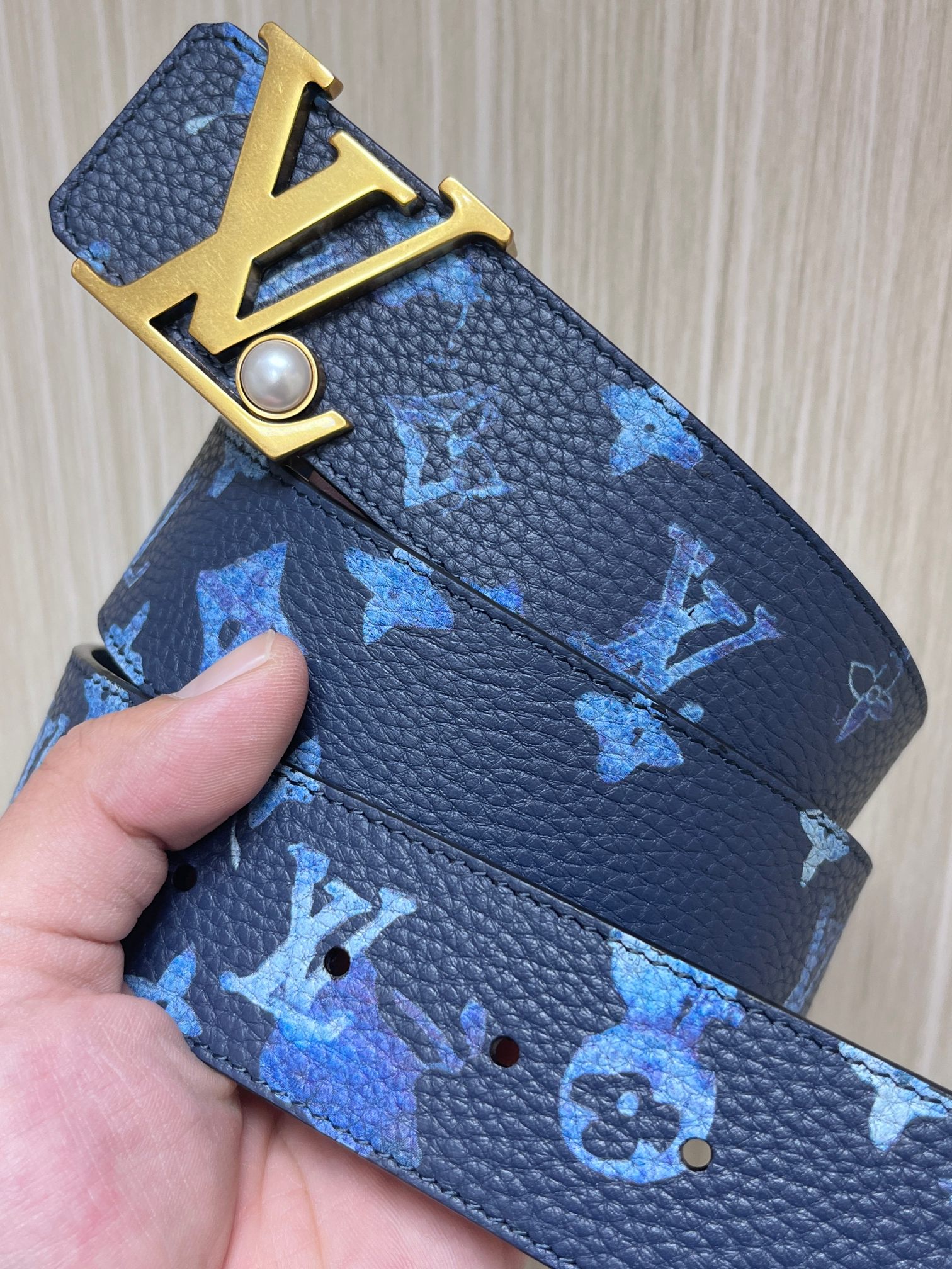 Louis Vuitton Basic Belt Cow Leather M