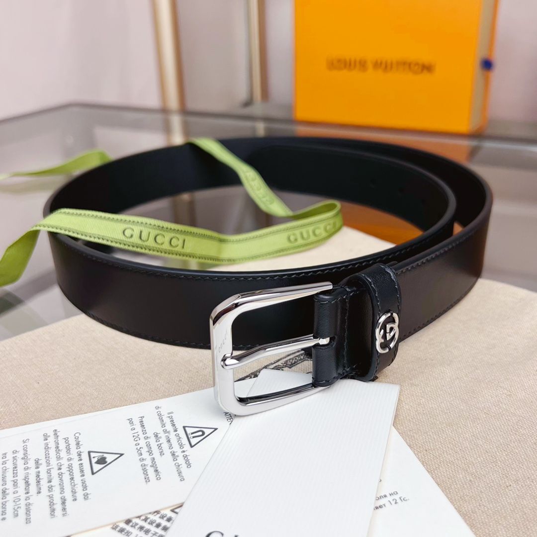 Gucci Basic Belt Black