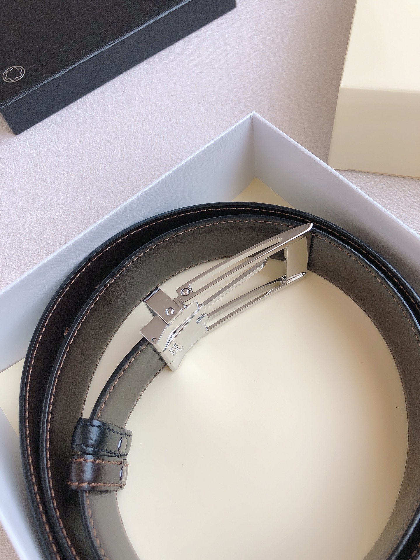 Montblanc Leather Belt 35mm
