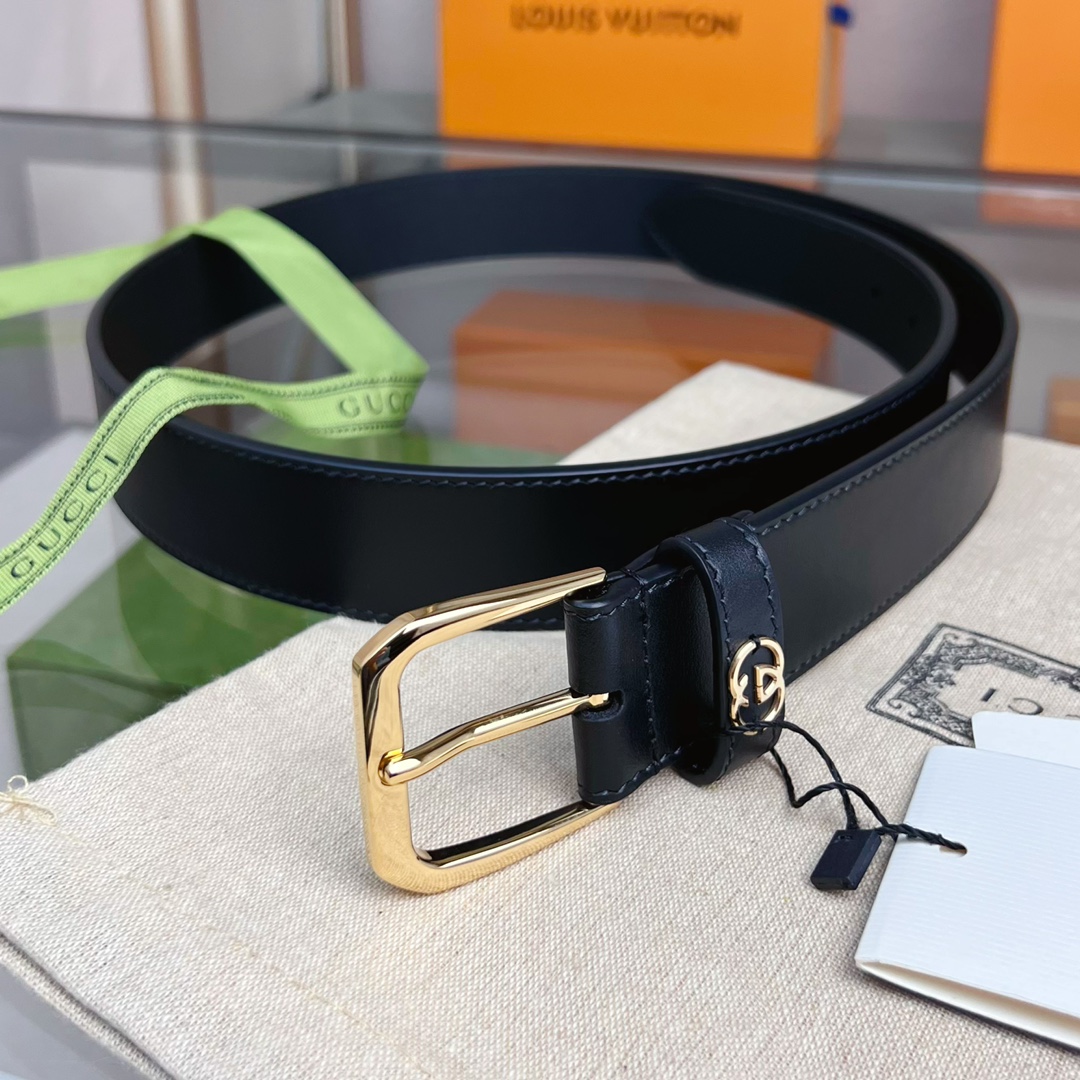 Gucci Basic Belt Black