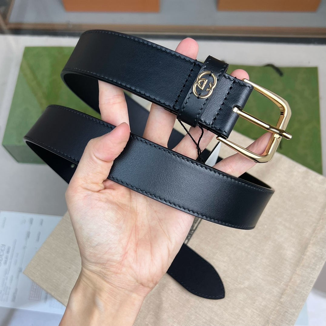 Gucci Basic Belt Black