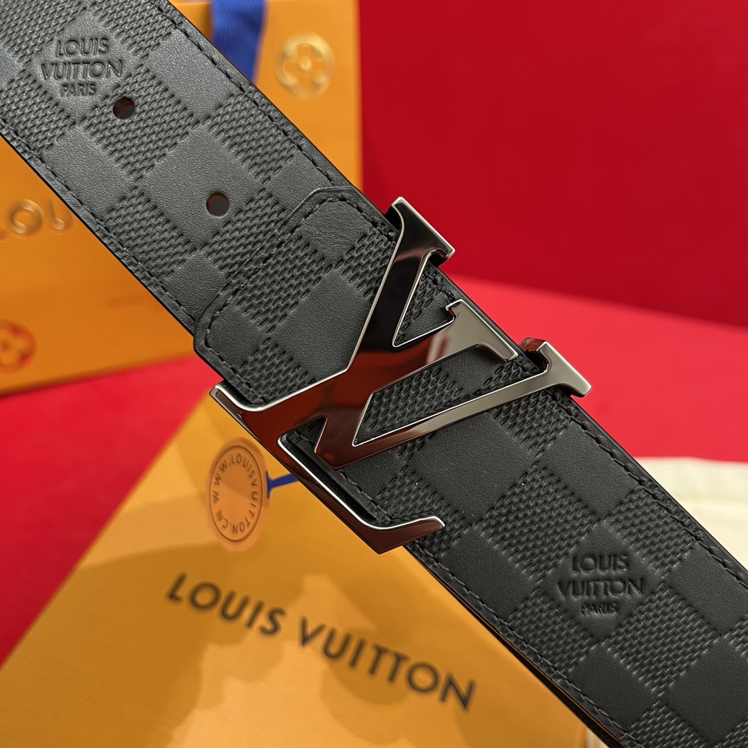 Louis Vuitton Male Basic Belt Cow Leather S-l