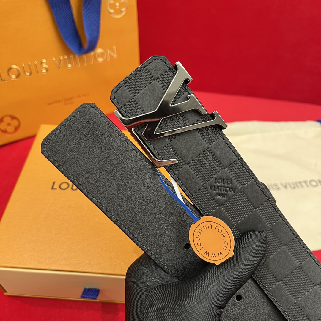 Louis Vuitton Male Basic Belt Cow Leather S-l