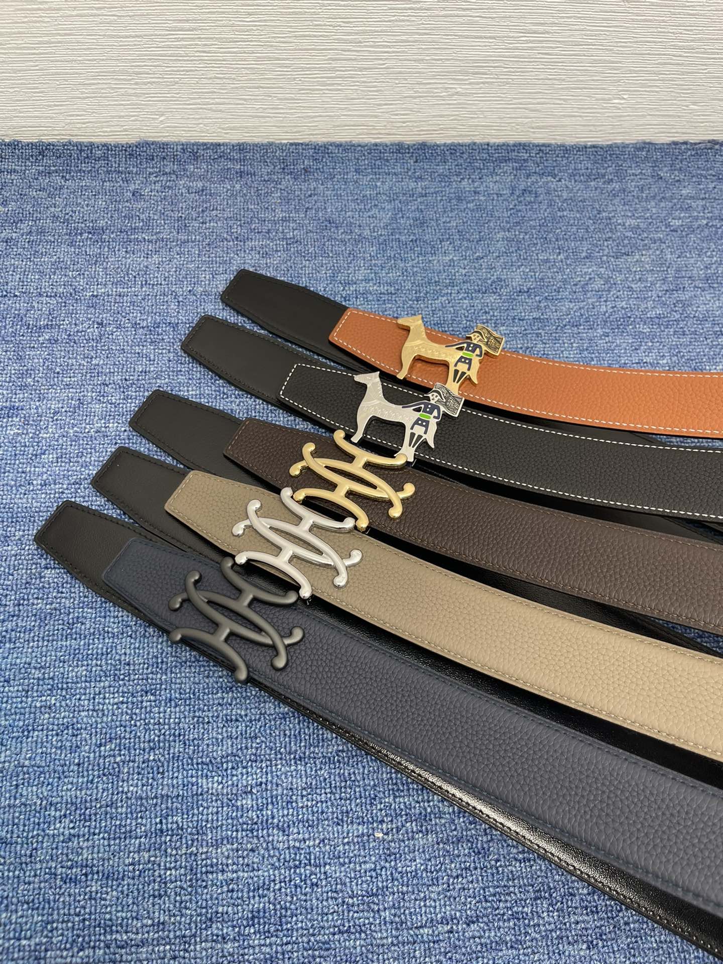 Hermès Leather Belt S-m