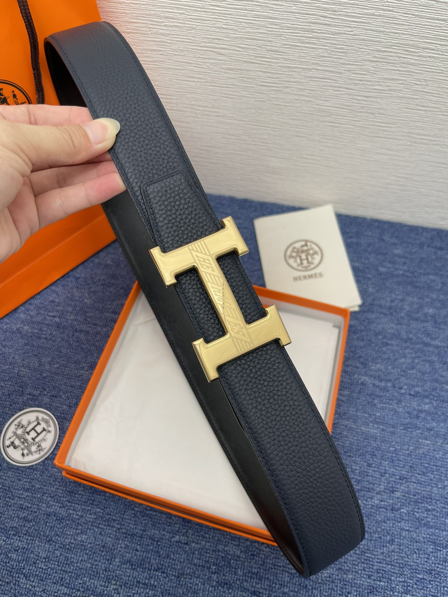 Hermès Basic Belt Black