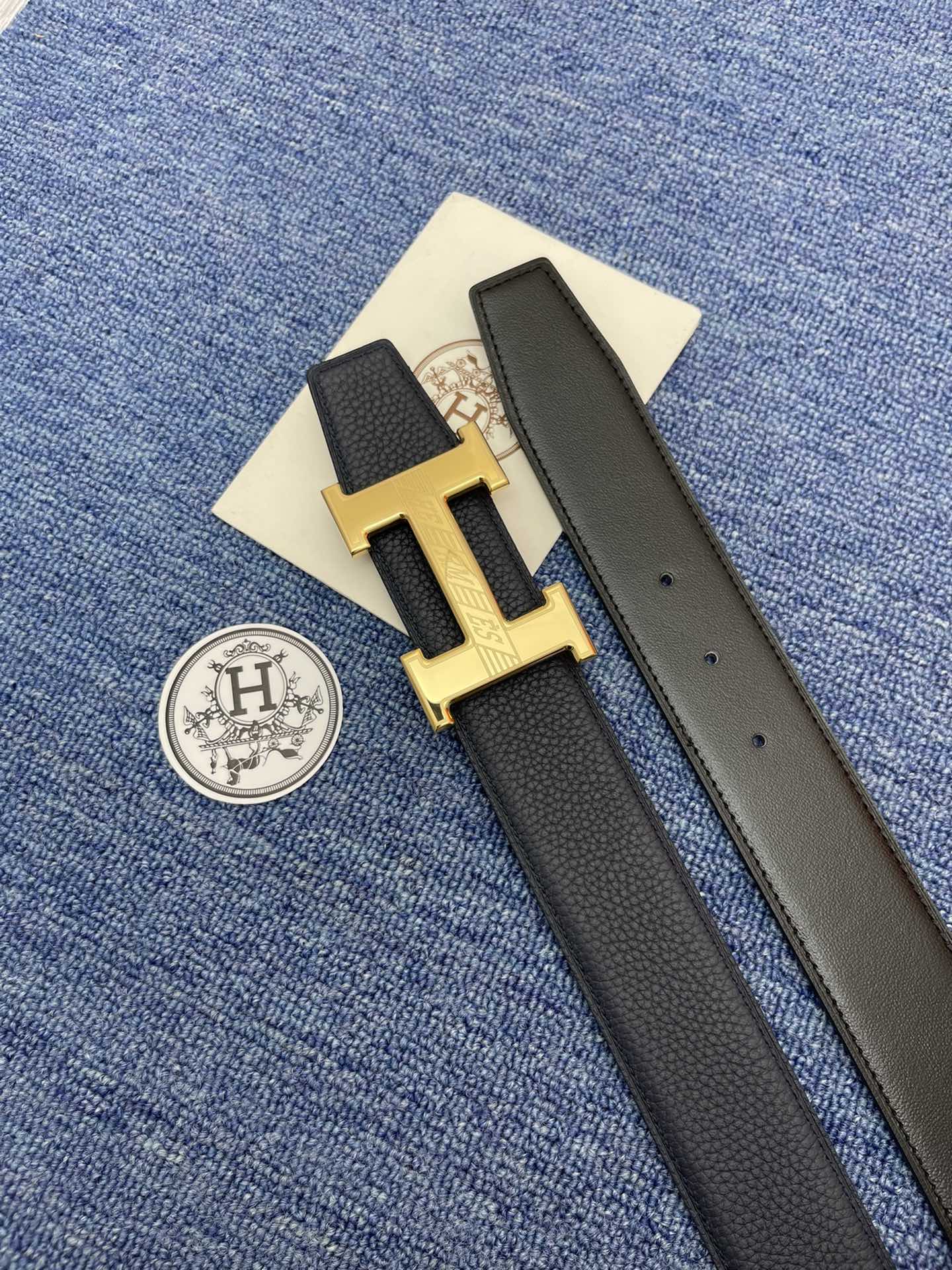 Hermès Basic Belt Black