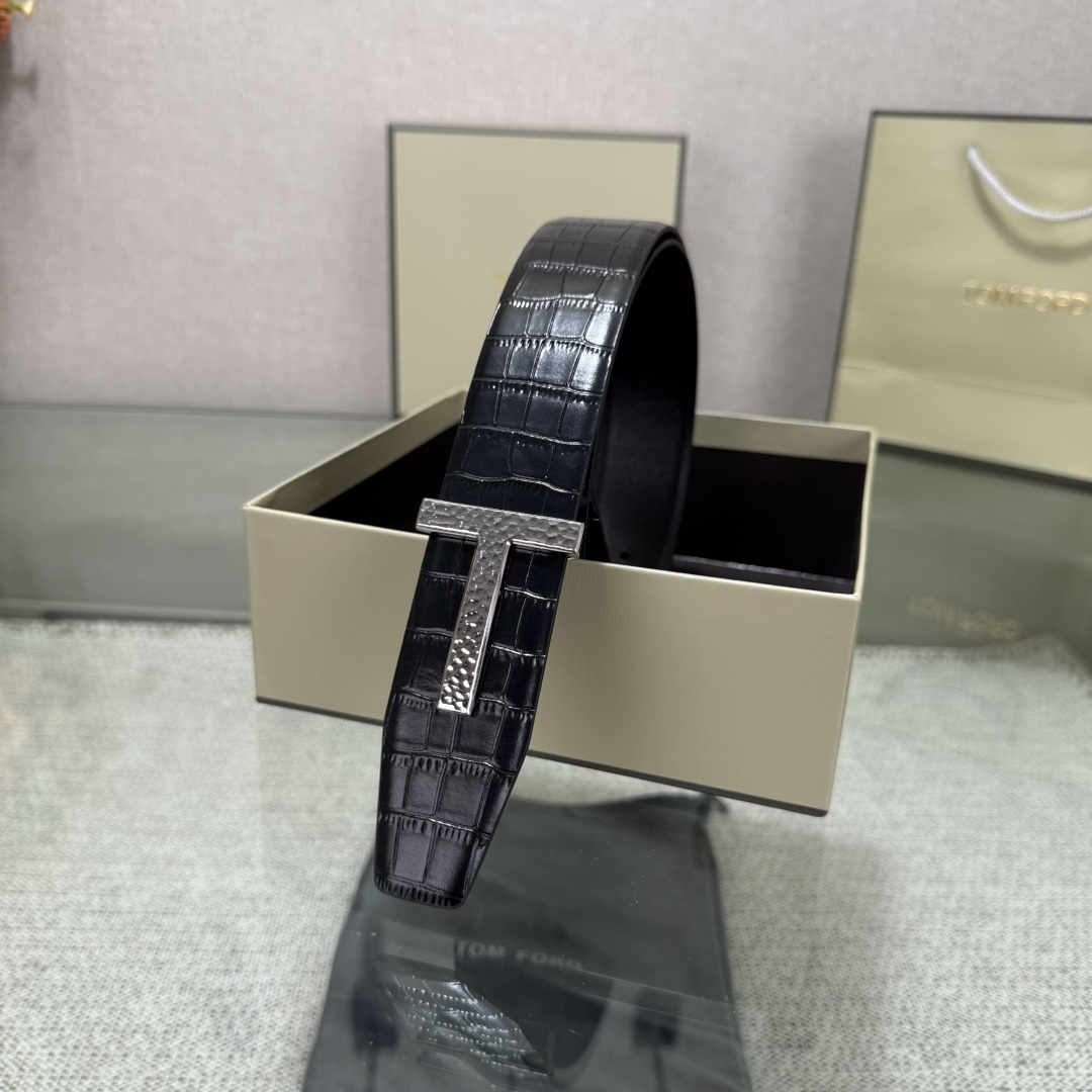 Tom Ford Basic Belt Top Grain Leather