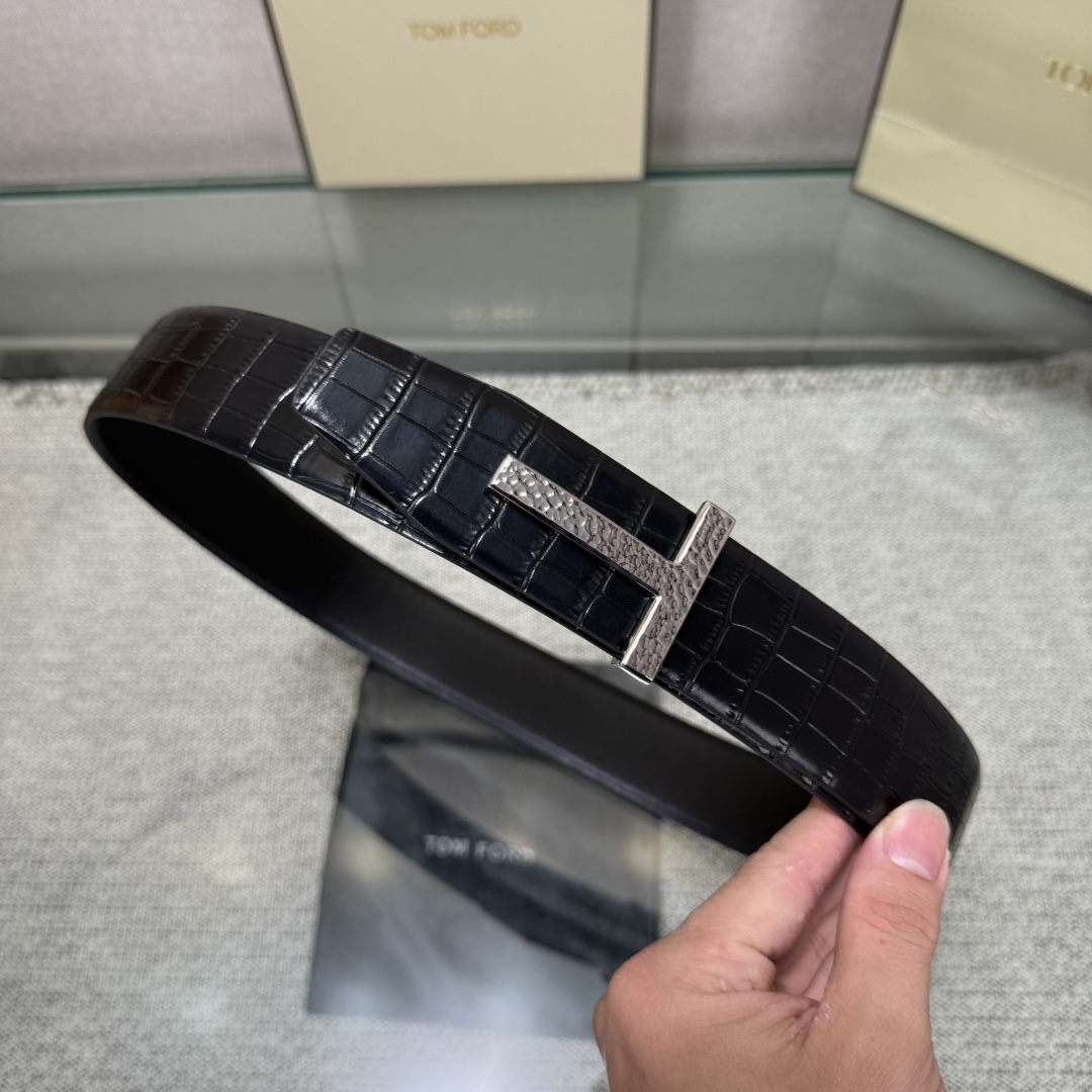 Tom Ford Basic Belt Top Grain Leather