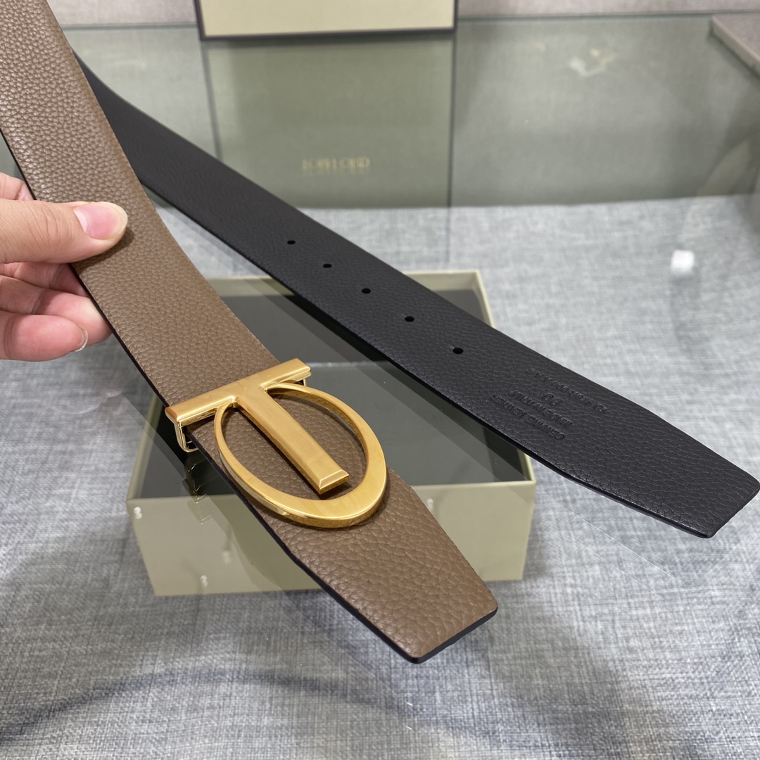 Tom Ford Basic Belt Top Grain Leather