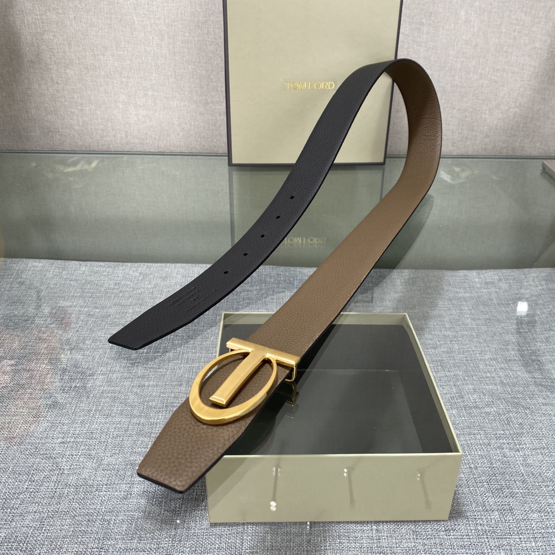 Tom Ford Basic Belt Top Grain Leather