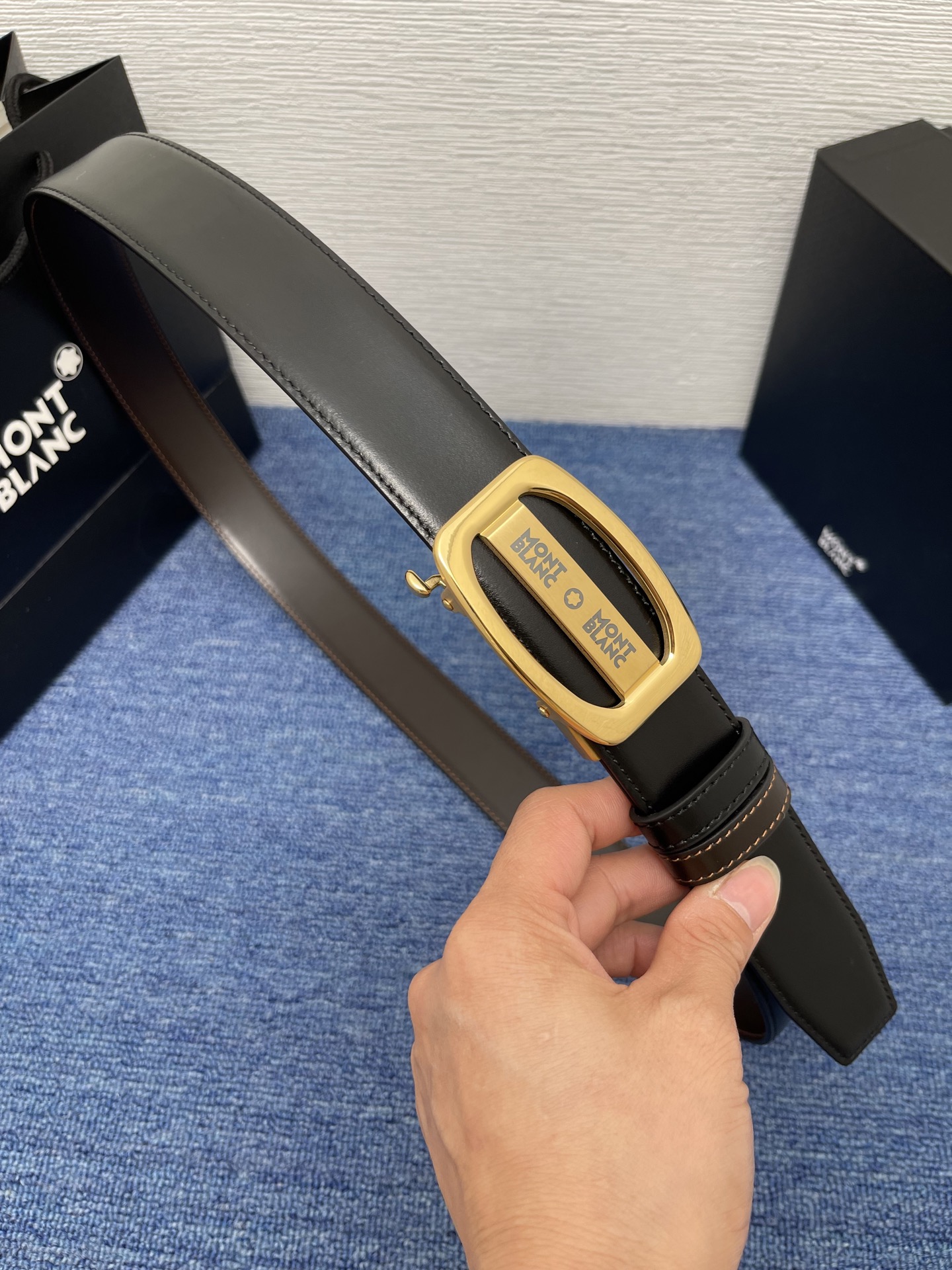 Louis Vuitton Basic Belt Cow Leather M