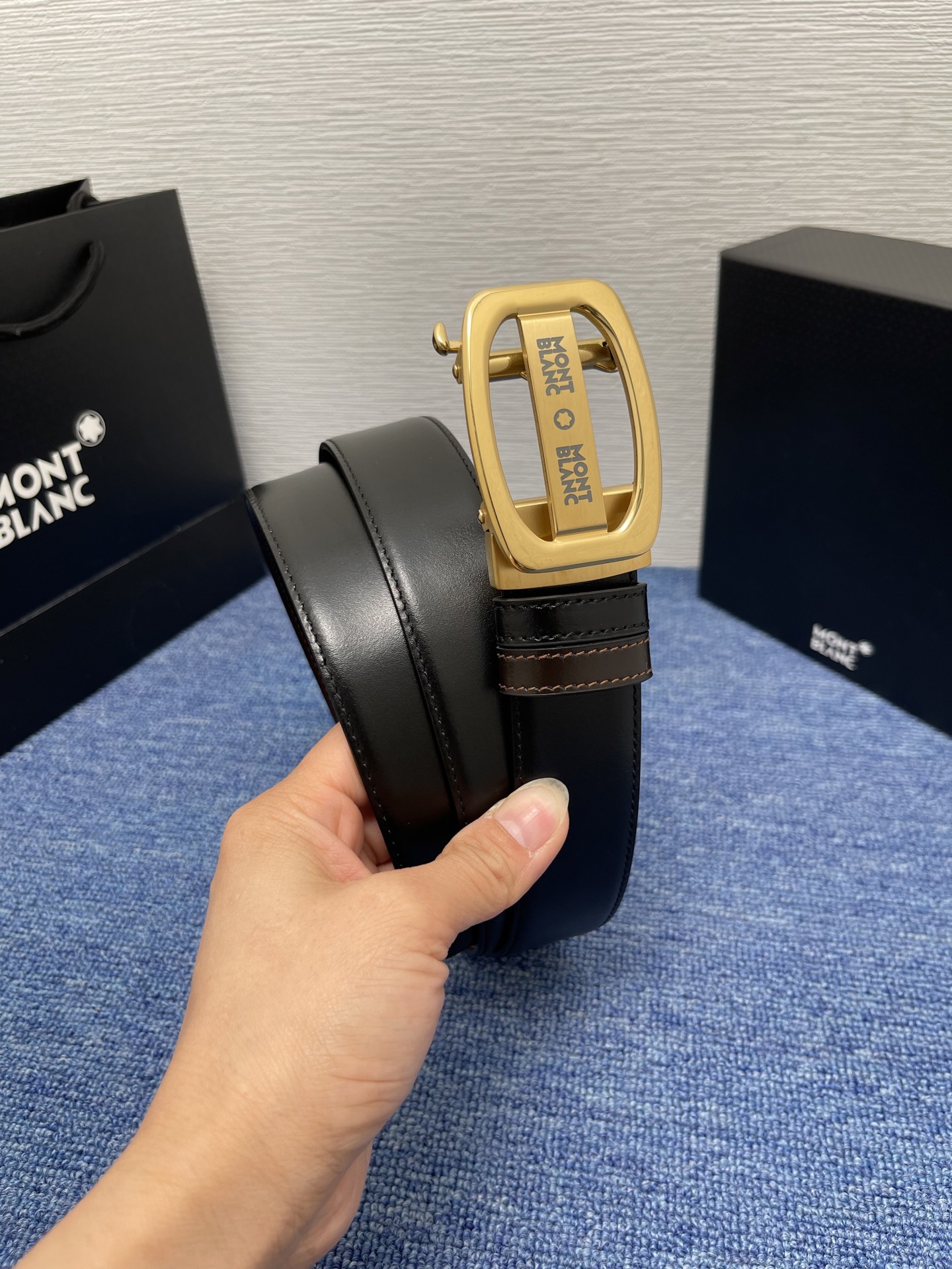 Louis Vuitton Basic Belt Cow Leather M