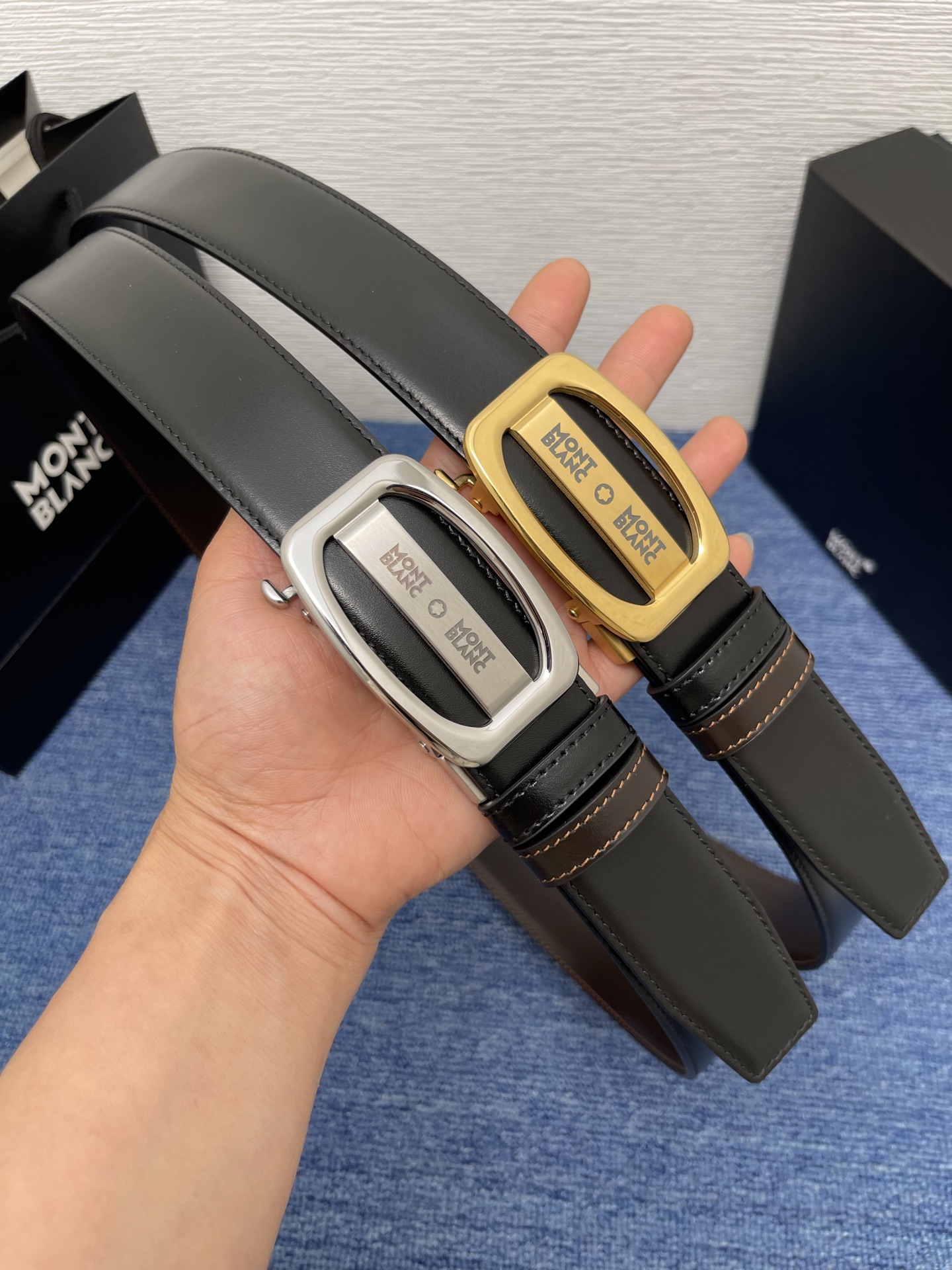 Louis Vuitton Basic Belt Cow Leather M