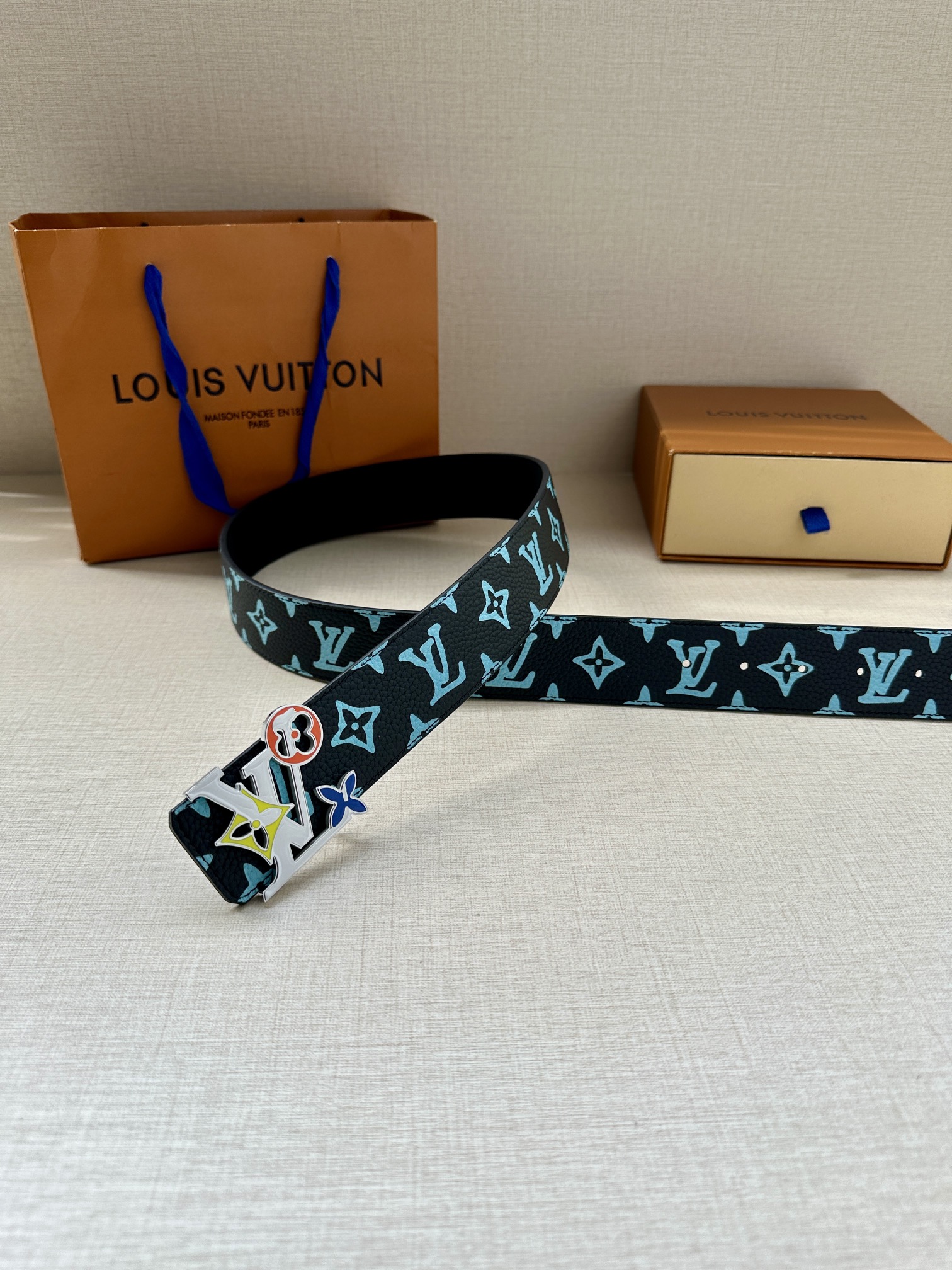 Louis Vuitton Basic Belt Cow Leather S-m-l