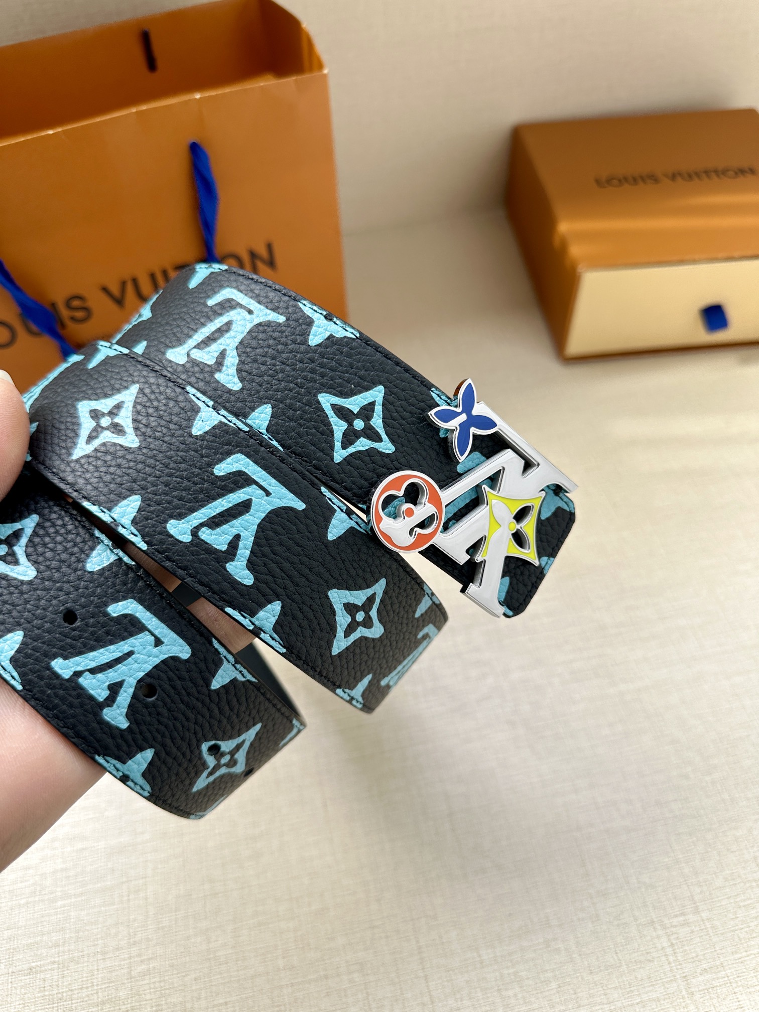 Louis Vuitton Basic Belt Cow Leather S-m-l